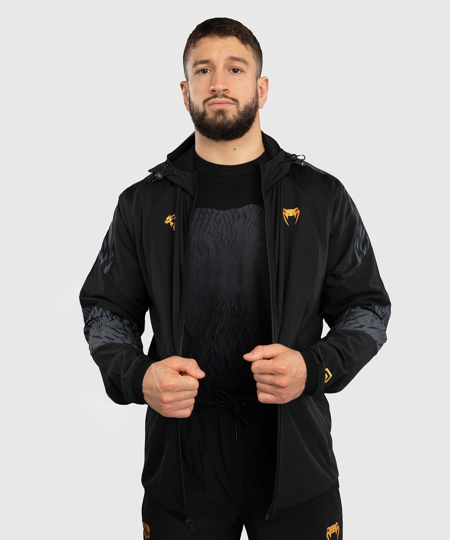 Venum x Chimaev Trainingsjacke - Schwarz/Grau