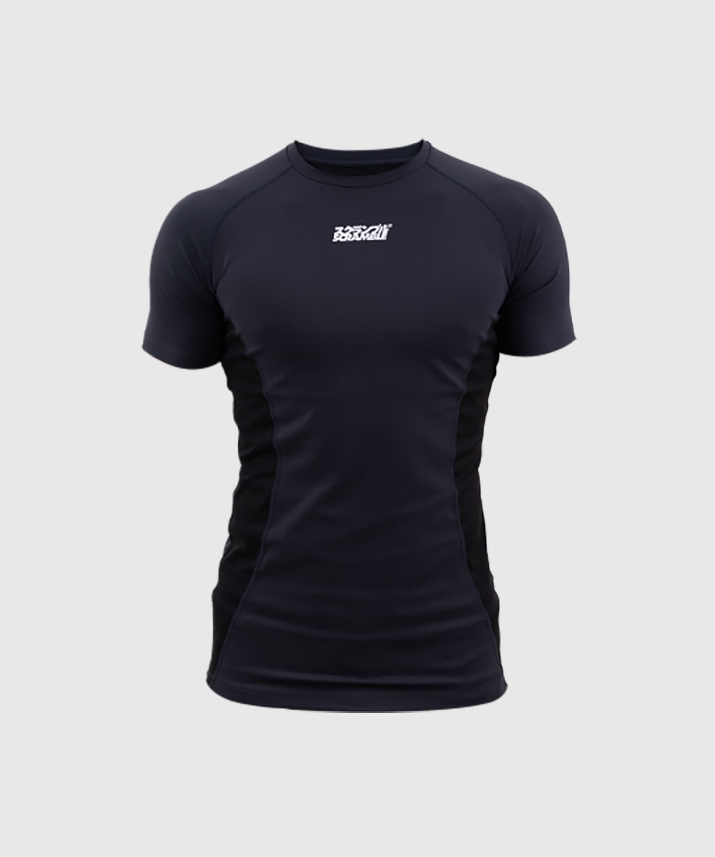 Scramble Shinobi Rashguard de Manga Corta - Azul Marino