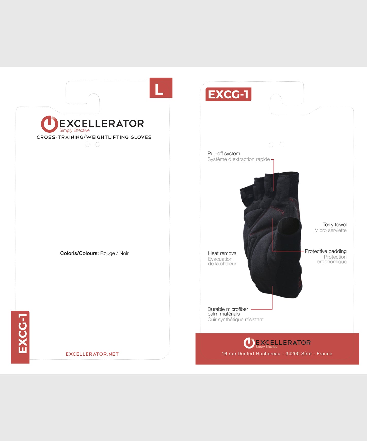 Gants de Fitness Excellerator