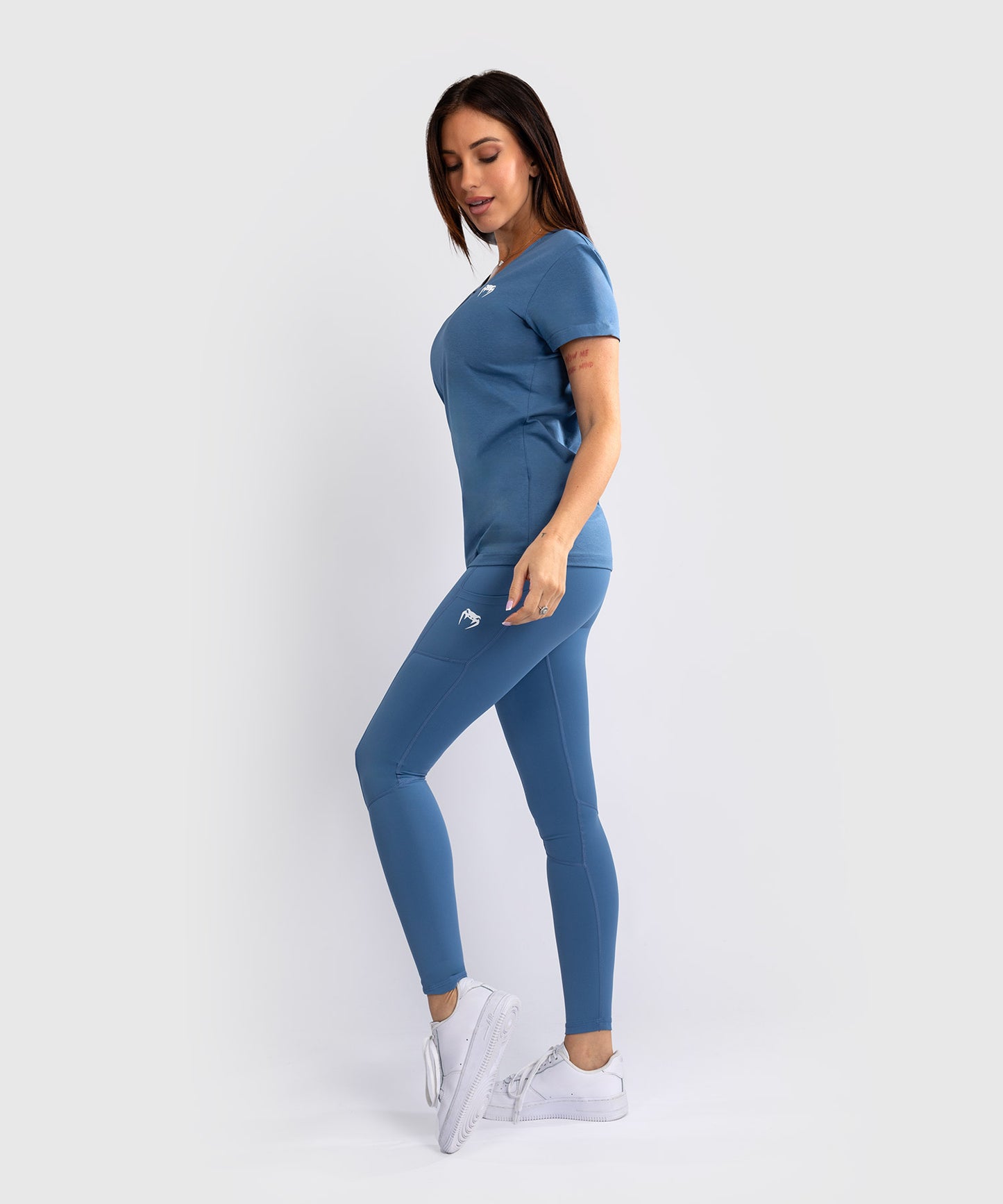 T-Shirt Venum Essential pour Femmes - Bleu Tempête