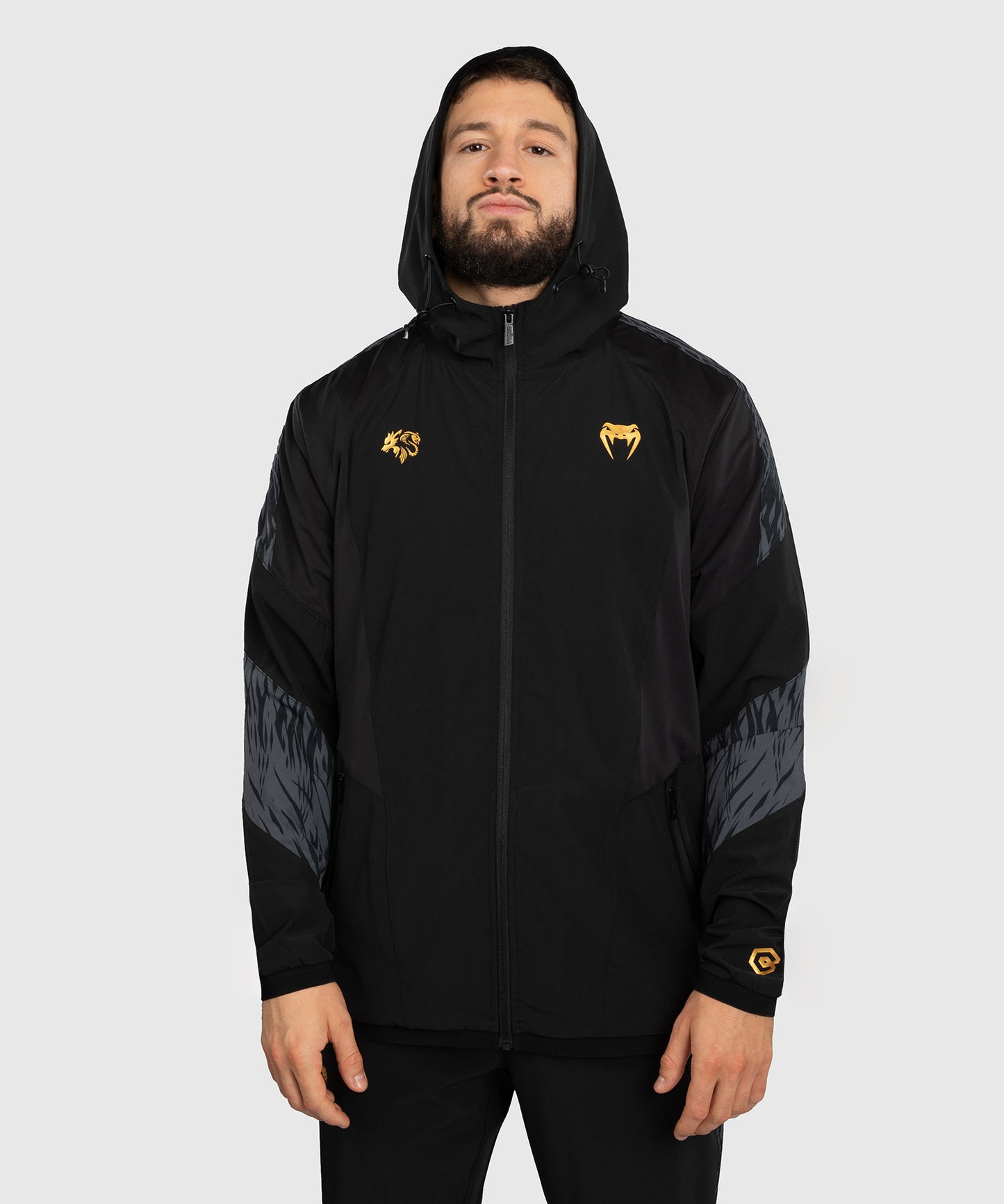 Venum x Chimaev Trainingsjacke - Schwarz/Grau