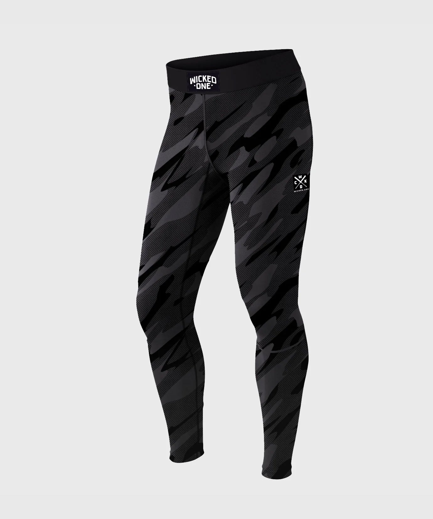 Wicked One Upset Compression Pants - Grey
