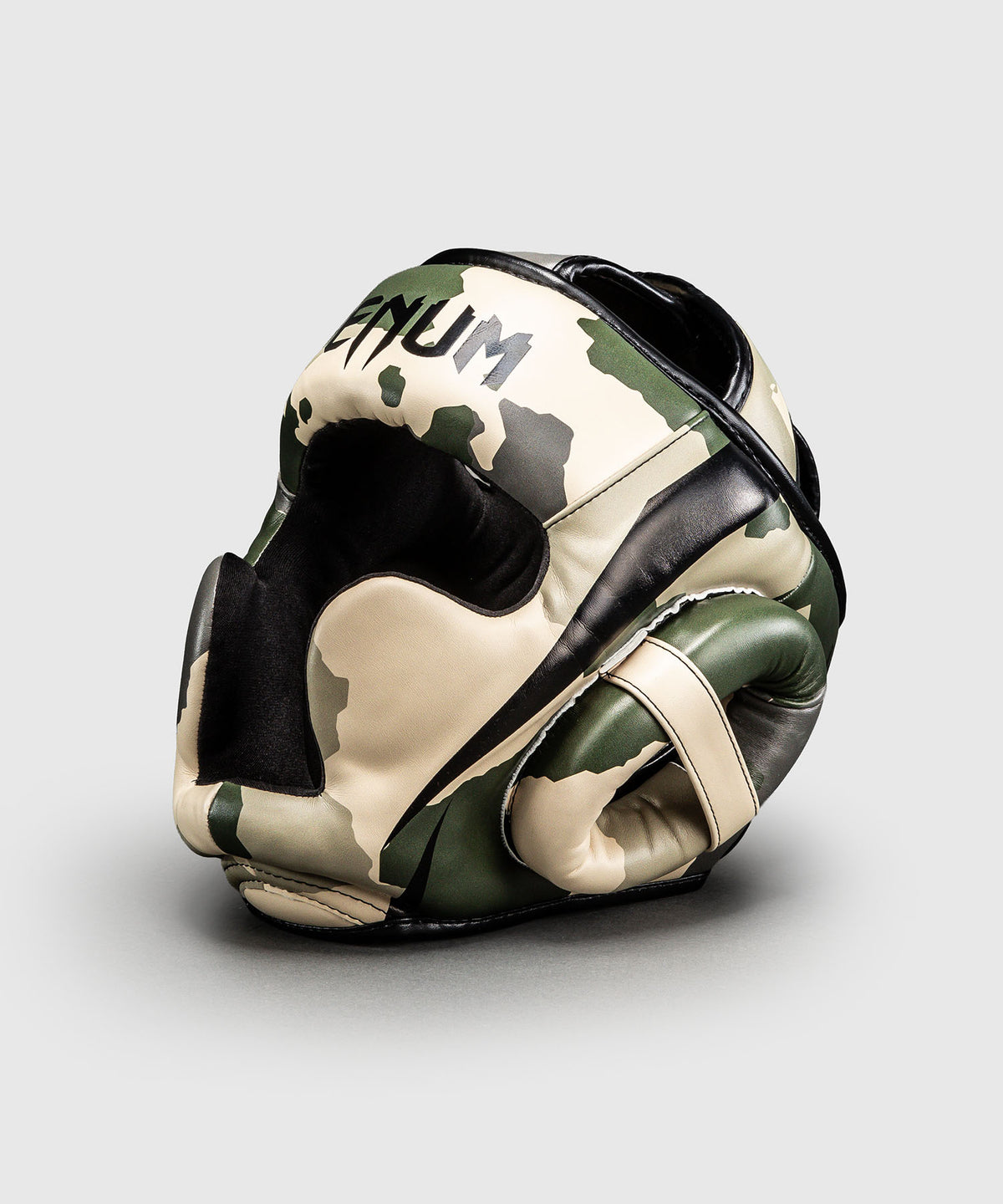 Venum Elite Camo Kopfschutz – Khaki/Cremeweiß