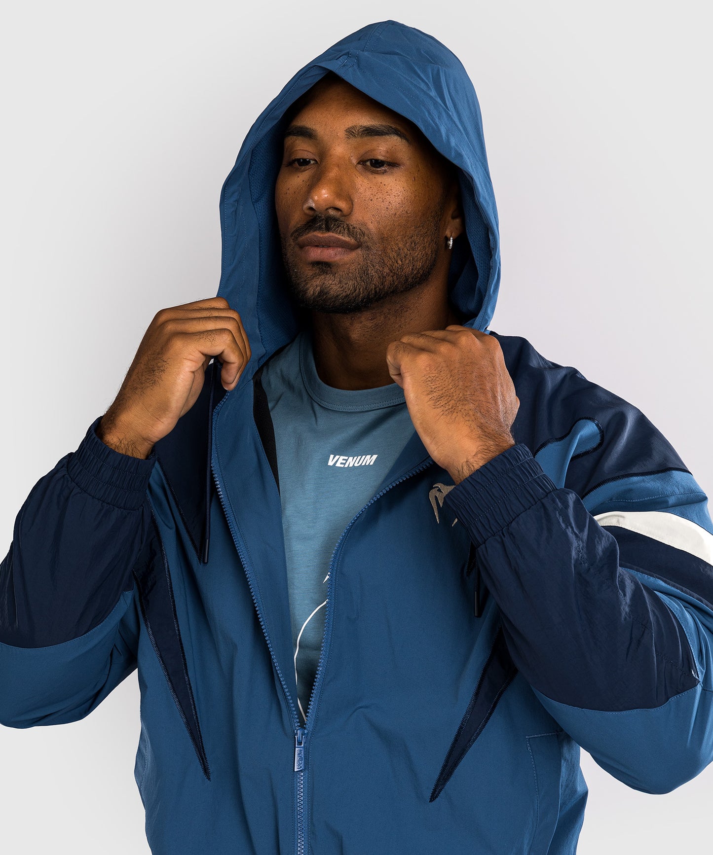 Veste de survêtement Venum Attack 90 - Bleu Nuit