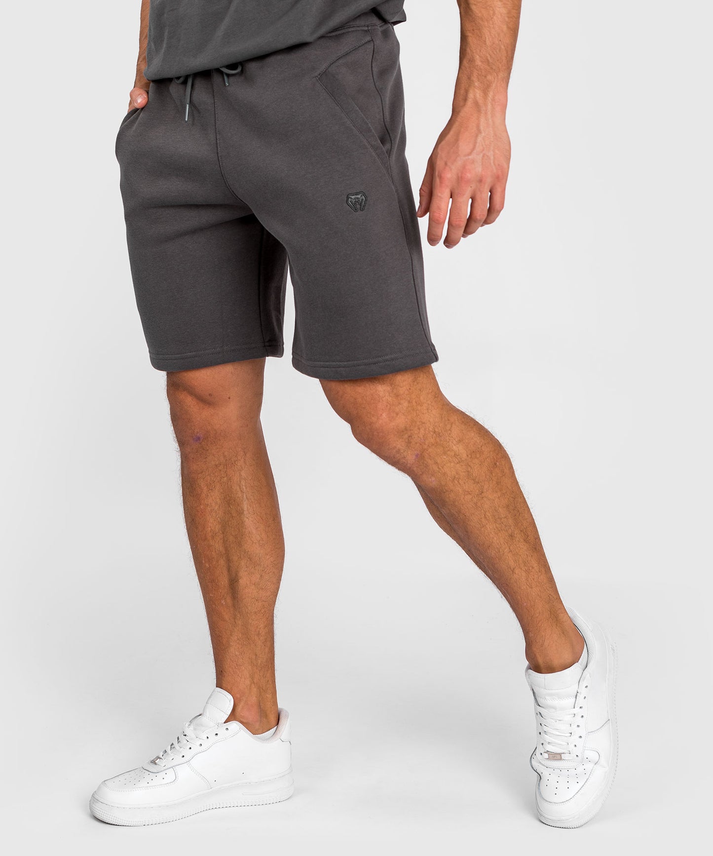 Short en coton Venum Silent Power - Gris