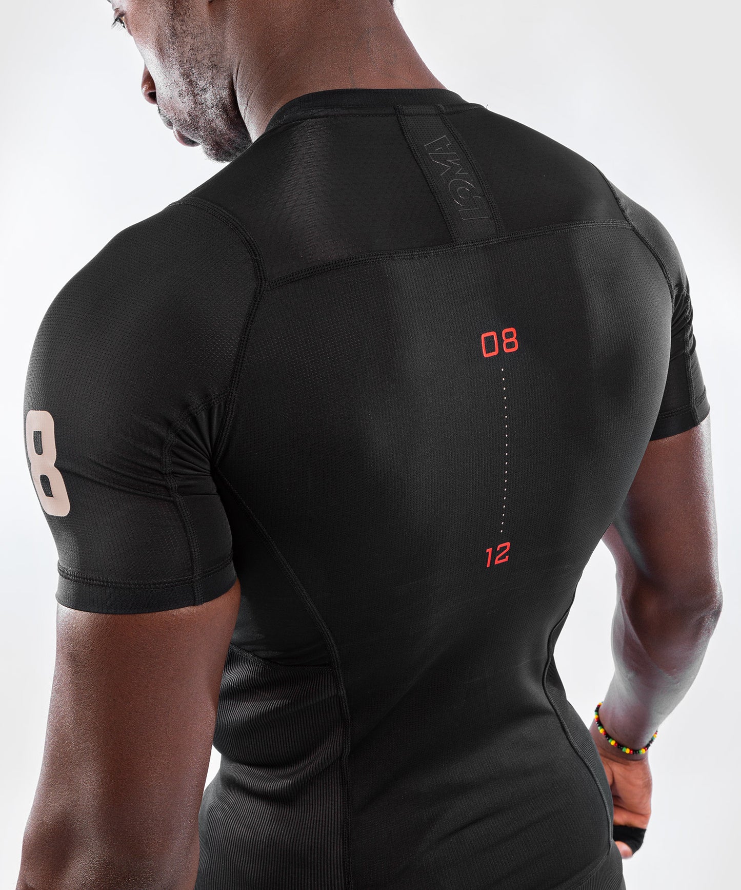 Venum Loma 08-12 Short Sleeve Rashguard - Black