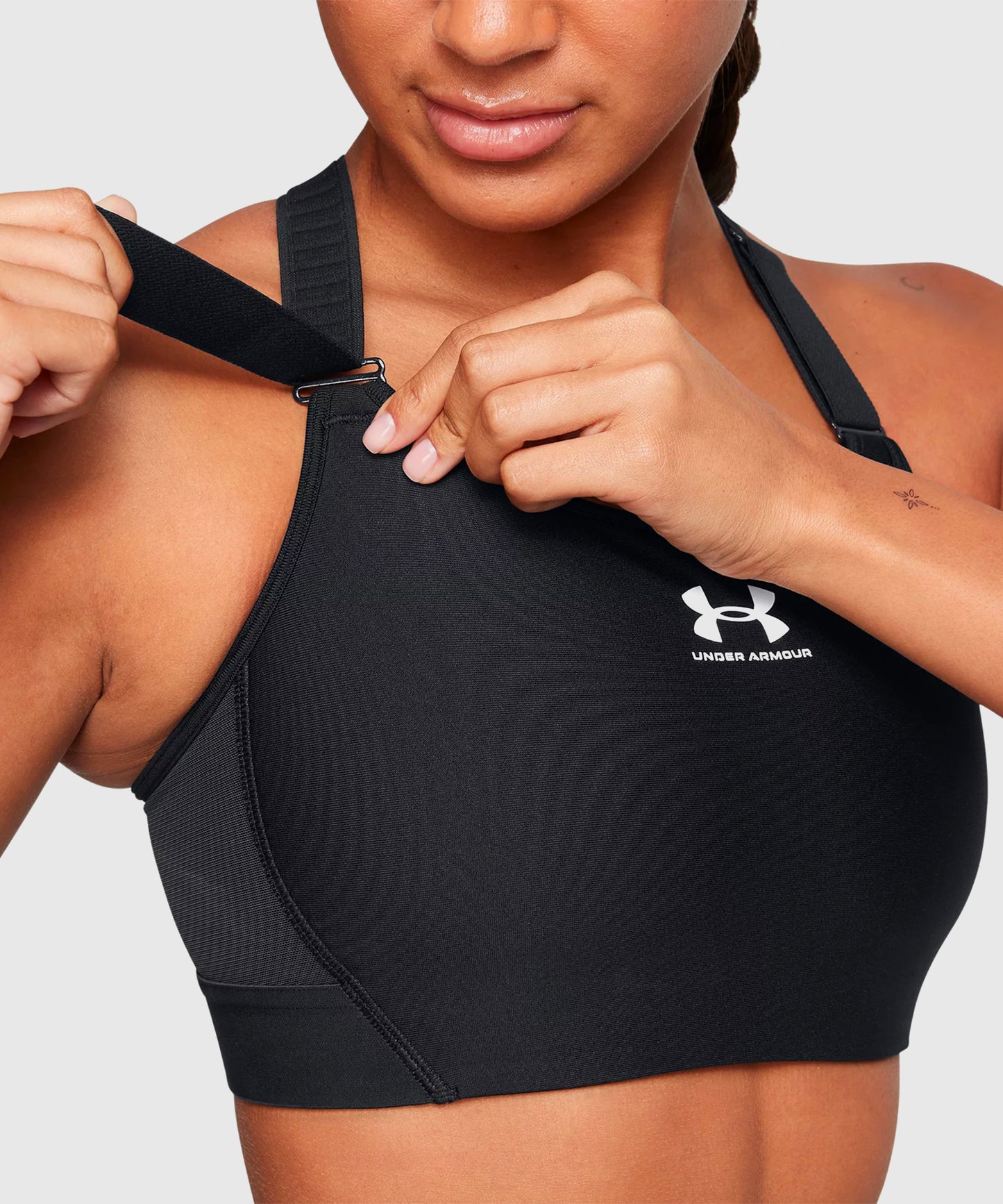Brassière De Sport Under Armour Heatgear® Armour High Pour Femme - Noir