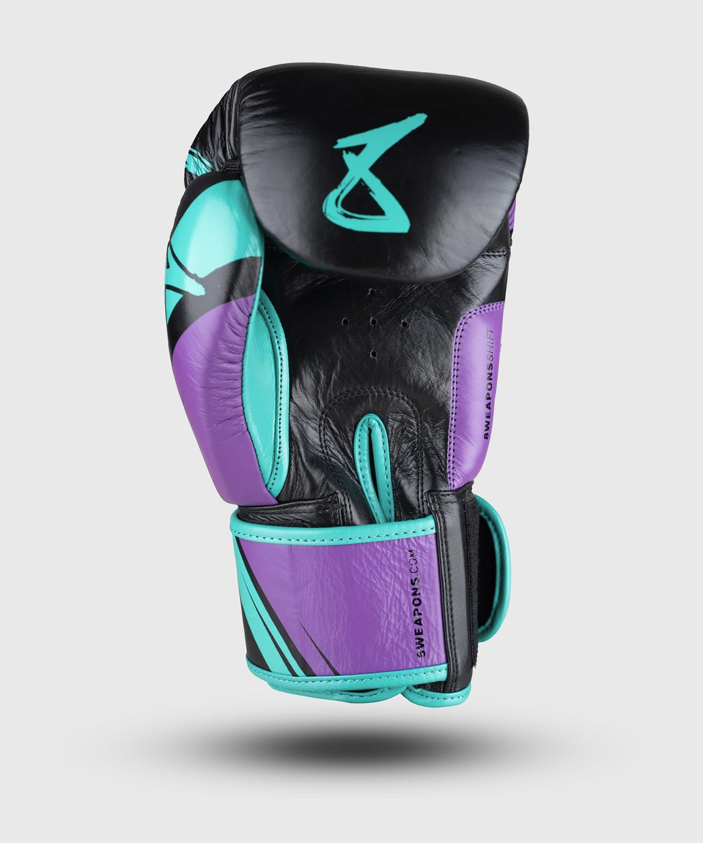 Gants de Boxe 8 Weapons Shift Cyber - Noir/Violet