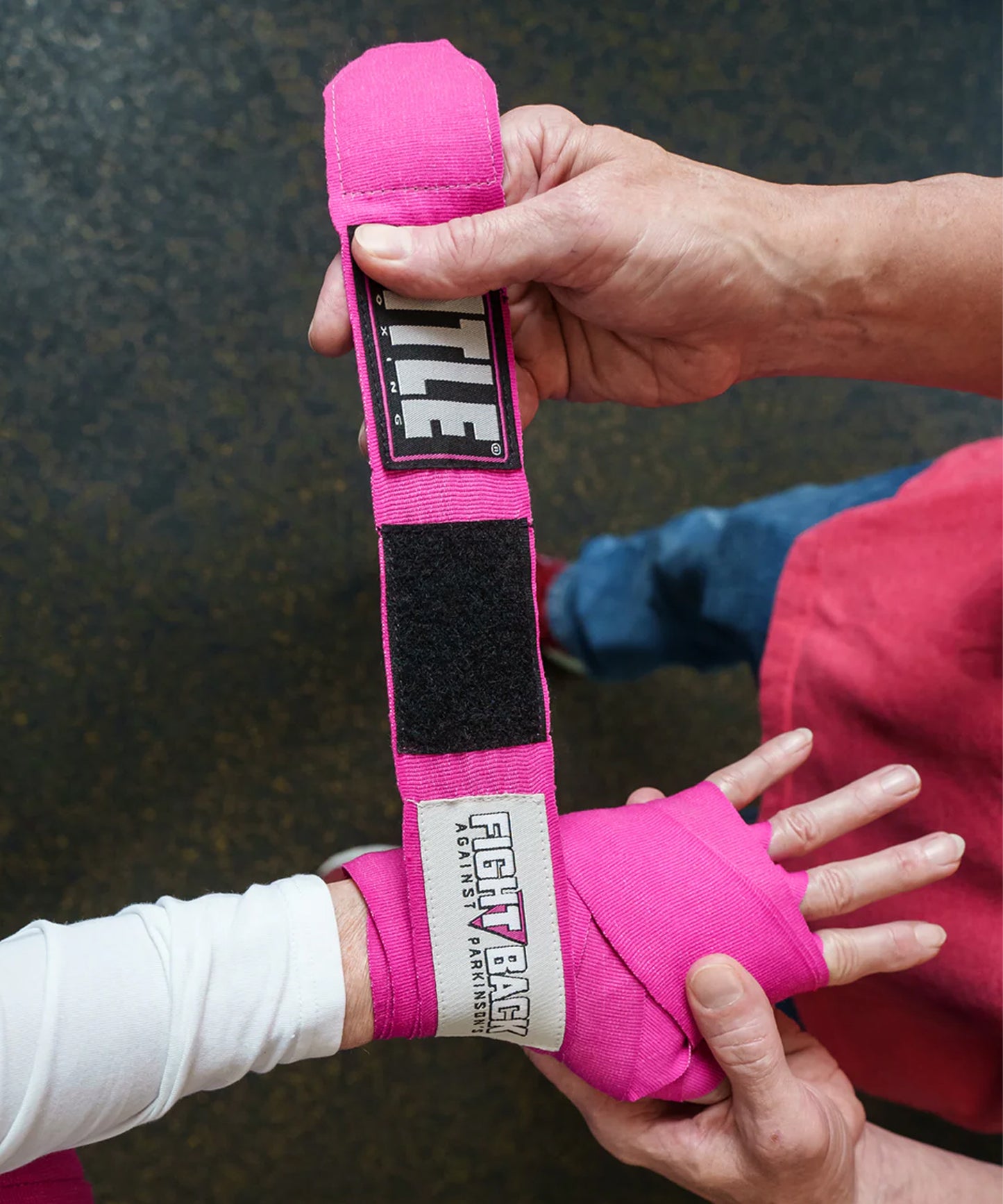 Title Boxing Bandages - Pink - 4.5m