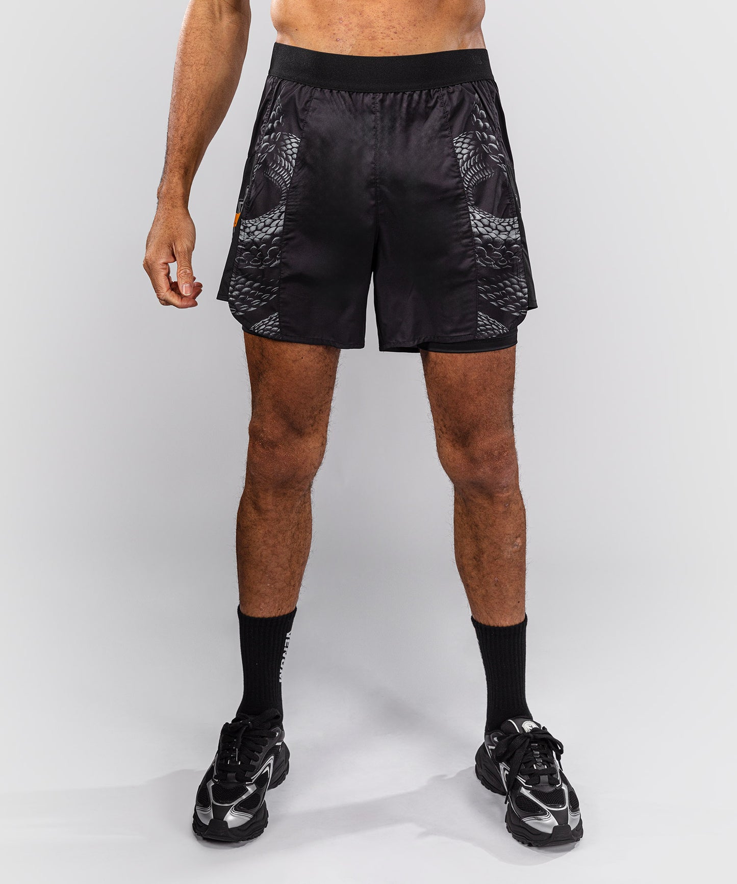 Venum Matupa Training Shorts - Black/Grey/Gold