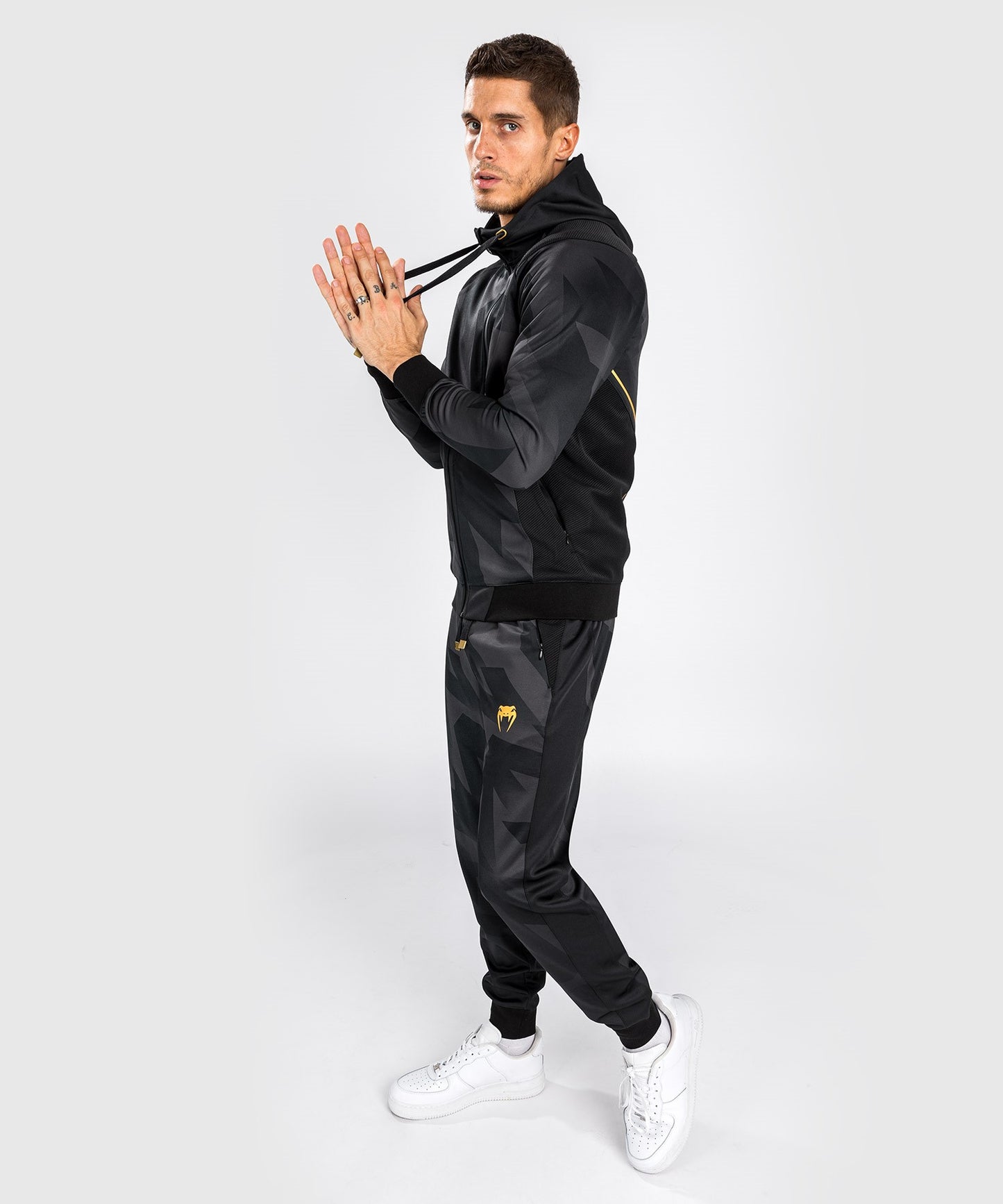 Sudadera con Capucha Venum Razor - Negro/Oro