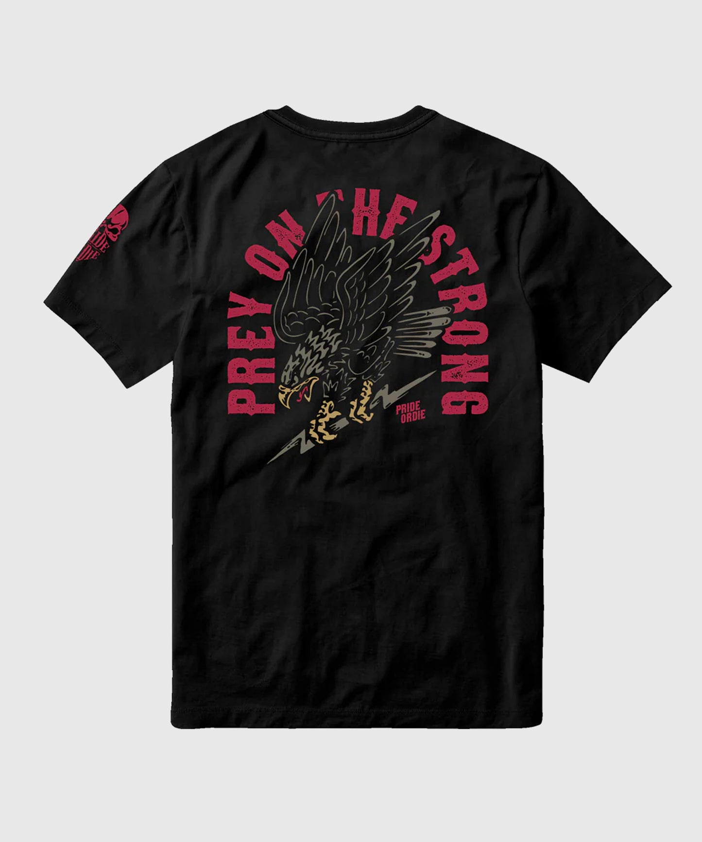 Pride Or Die Prey On The Strong Camiseta de Entrenamiento - Negro