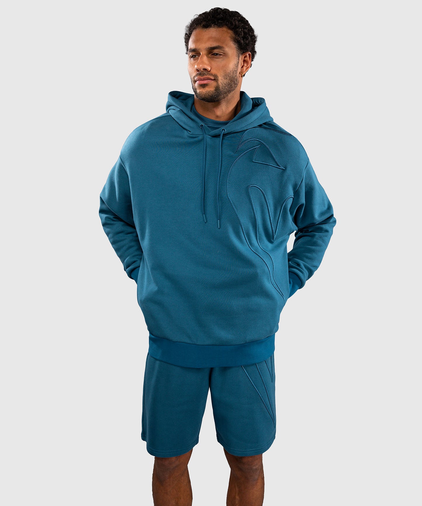 Venum Giant 3D Kapuzenpullover - Ozeangrün