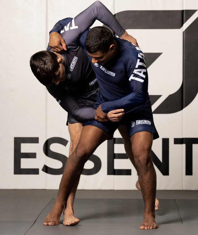 Fightshort Mid Cut Tatamifightwear Impact - Bleu Marine