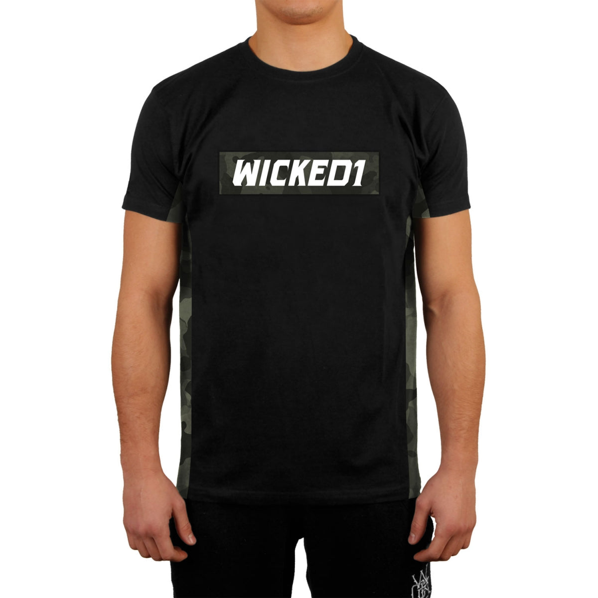 T-shirt Wicked One Rocket - Noir/Camo
