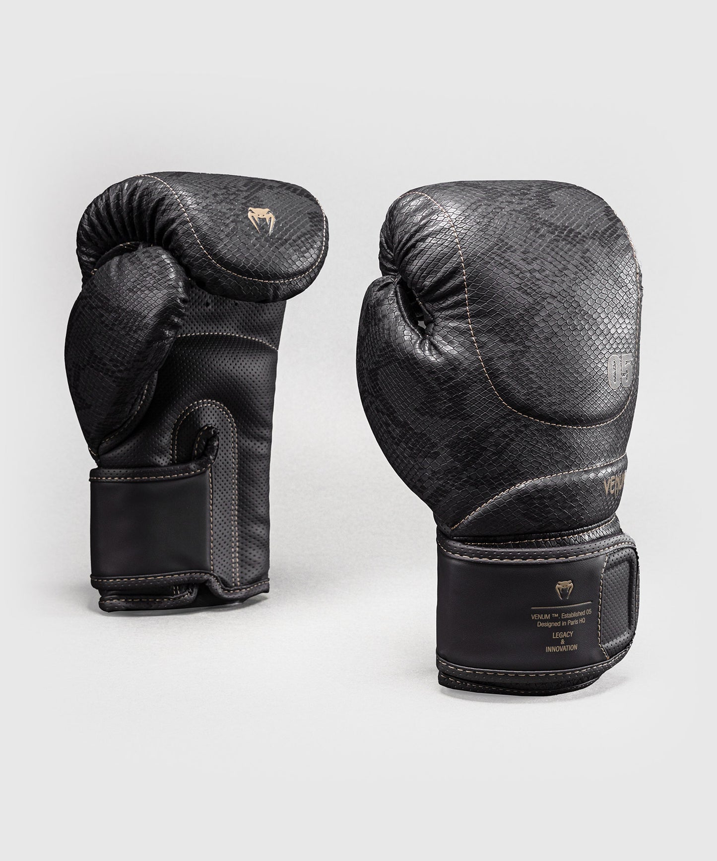 Gants de Boxe Venum Impact Evo Scales – Gris Foncé