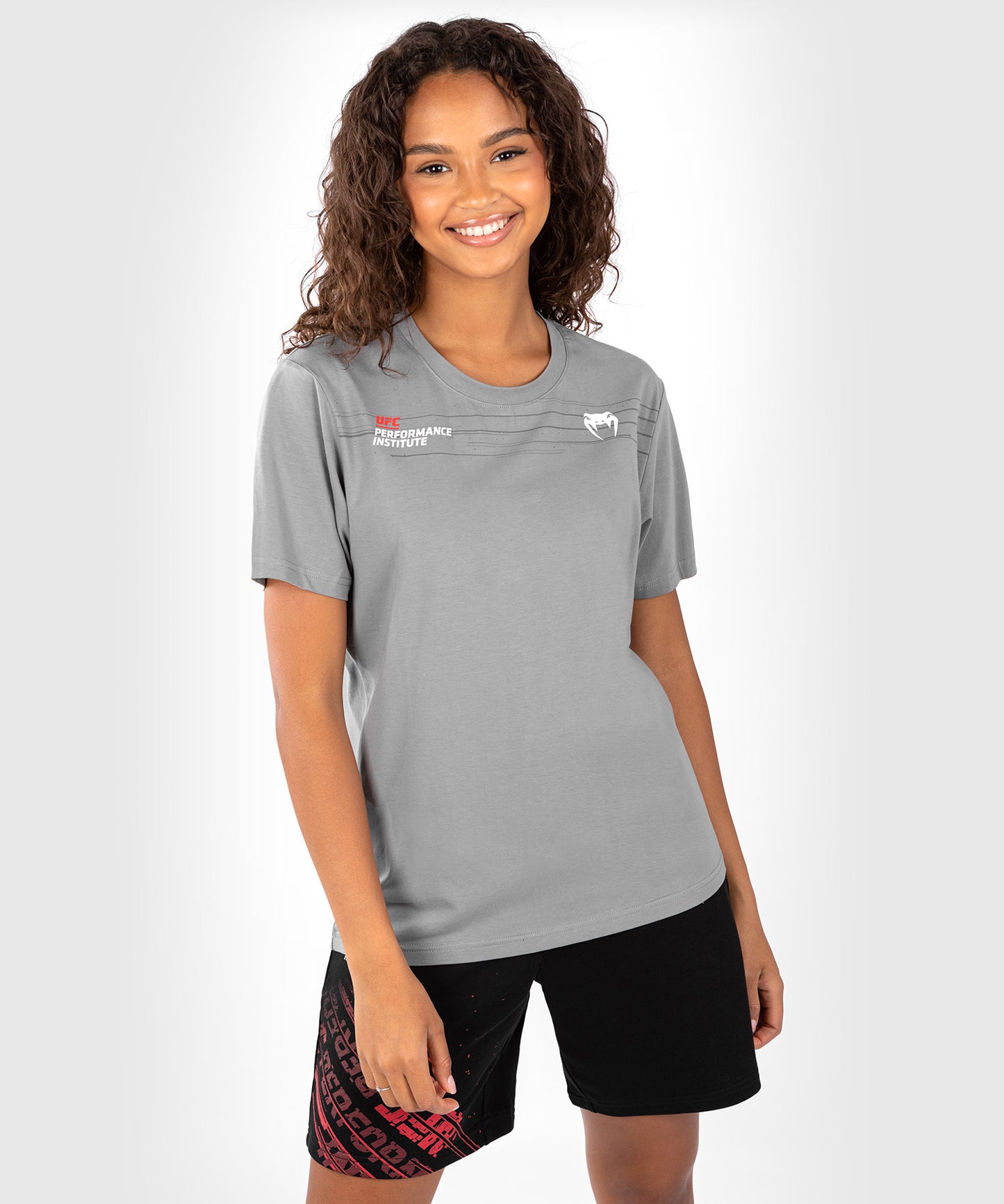 UFC Venum Performance Institute 2.0  T-Shirt Femme - Gris