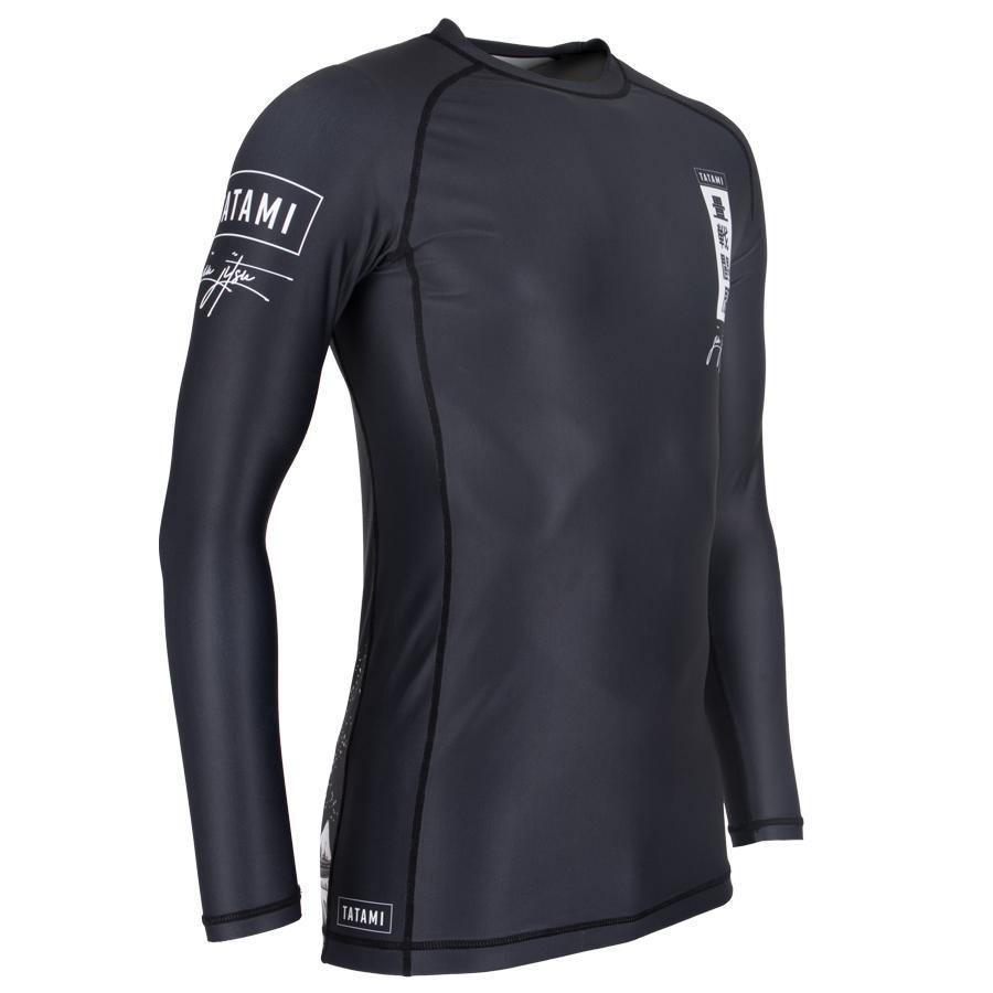 T-shirt de Compression Kanagawa - Manches Longues - Noir
