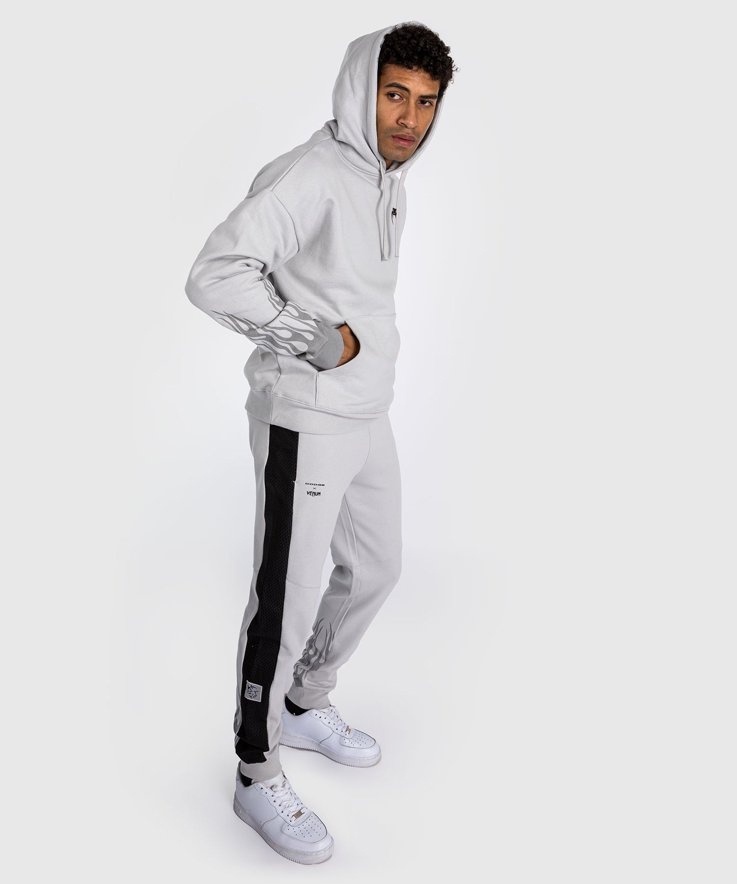 Sweatshirt à capuche Venum x Dodge Demon 170 - Gris