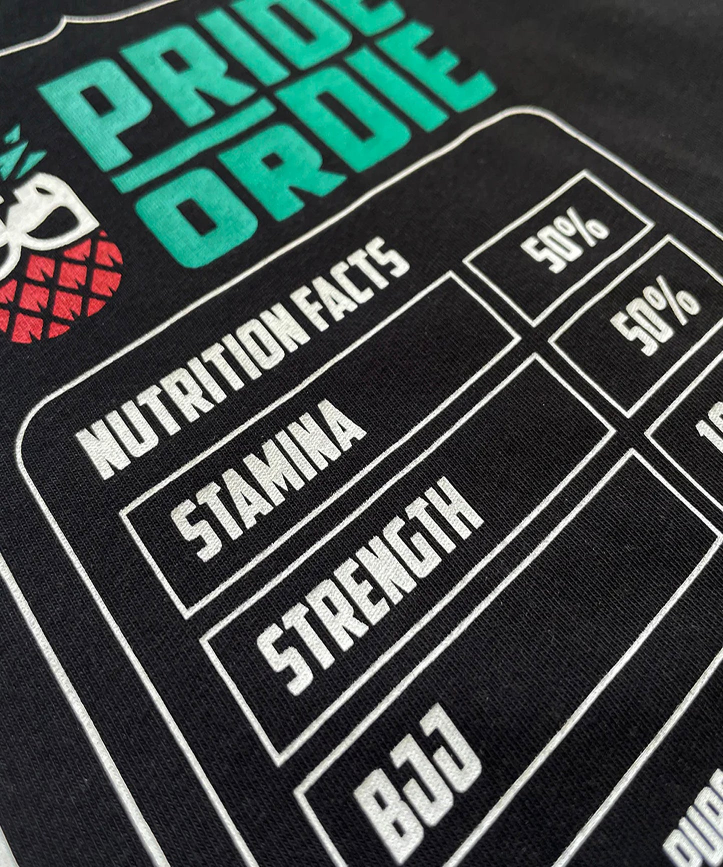Pride Or Die Juice Jitsu Trainings-T-Shirt - Schwarz