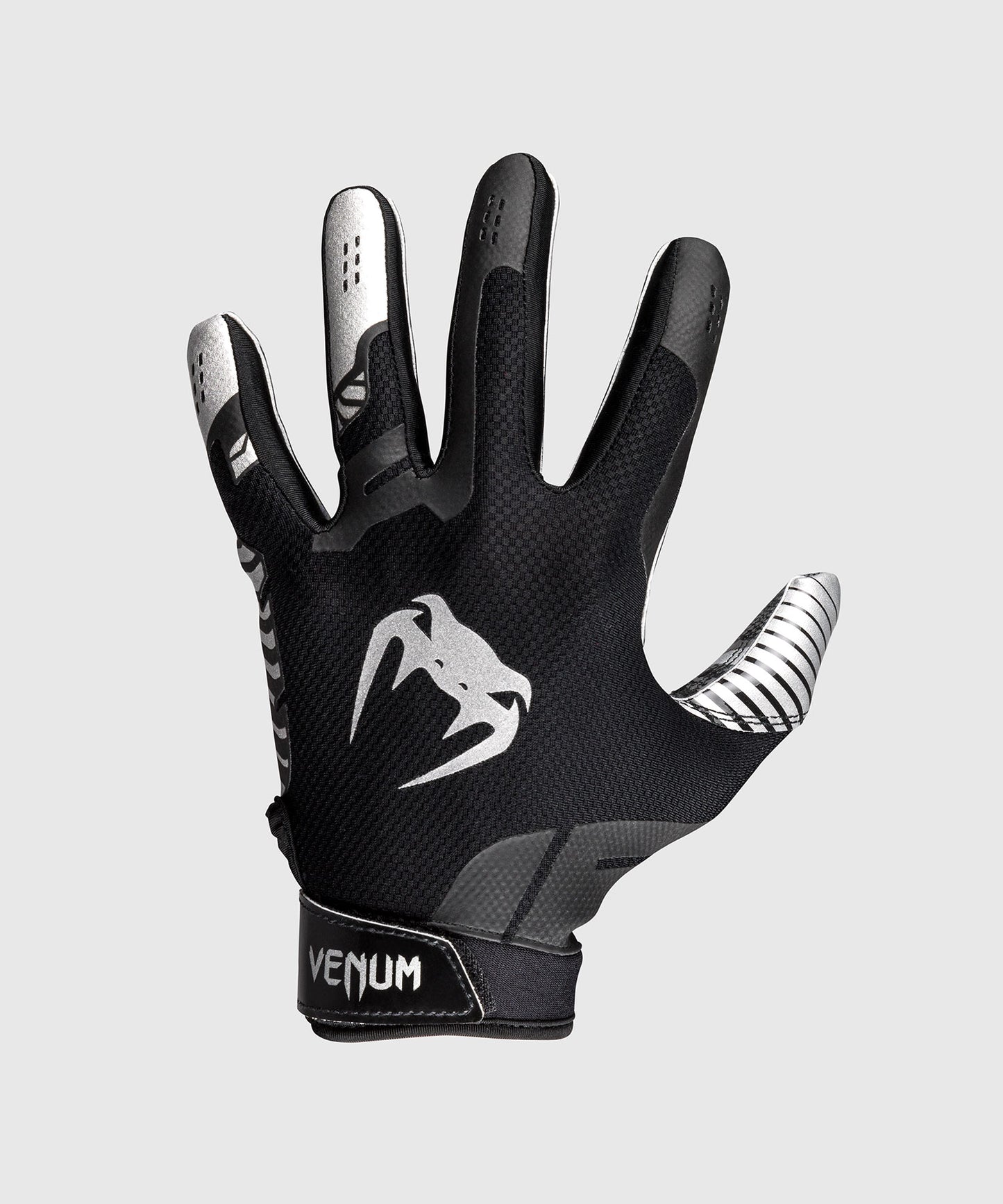 Gants de Football Venum Elite - Noir/Argent