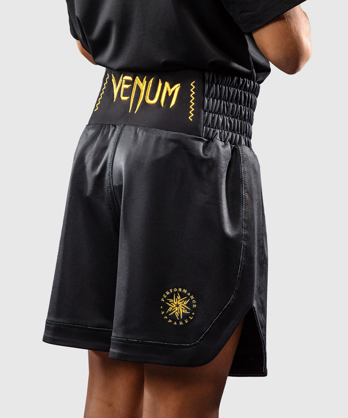 Short de boxe pour Enfant Venum Attack - Noir/Or
