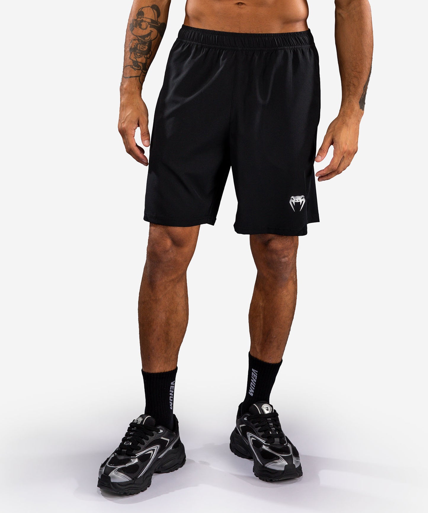 Venum Contender Trainingsshorts - Schwarz/Silber