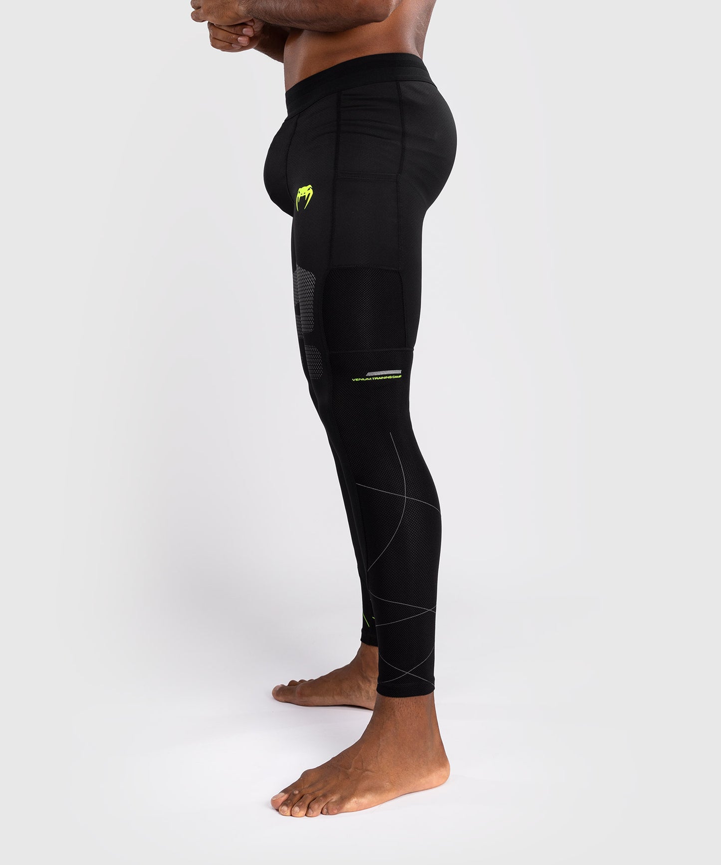Venum Training Camp 4.0 Spats - Schwarz/Neo-Grün