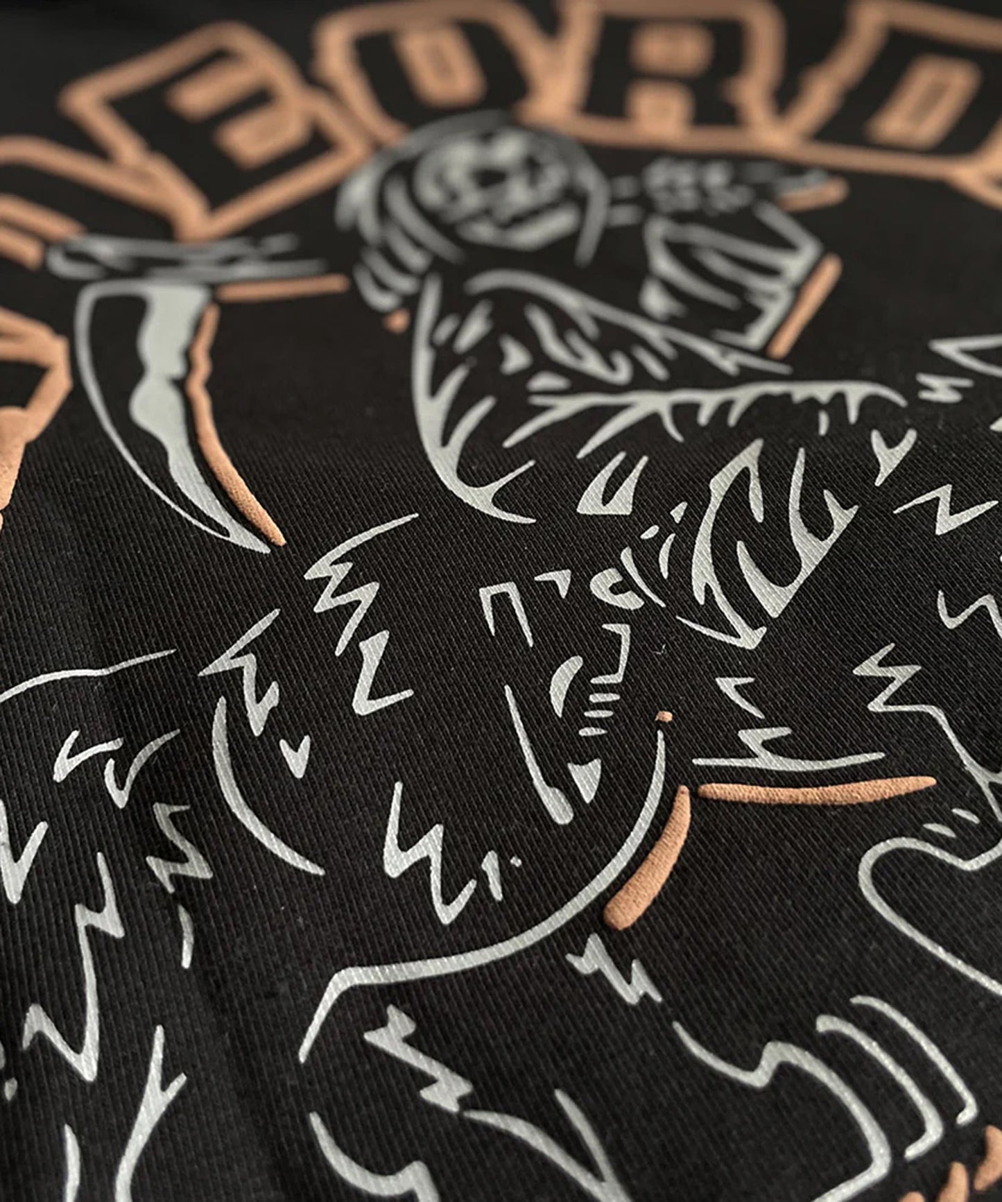 Kapuzen-Sweatshirt mit Reißverschluss Pride Or Die "Leading The Pack" - Schwarz