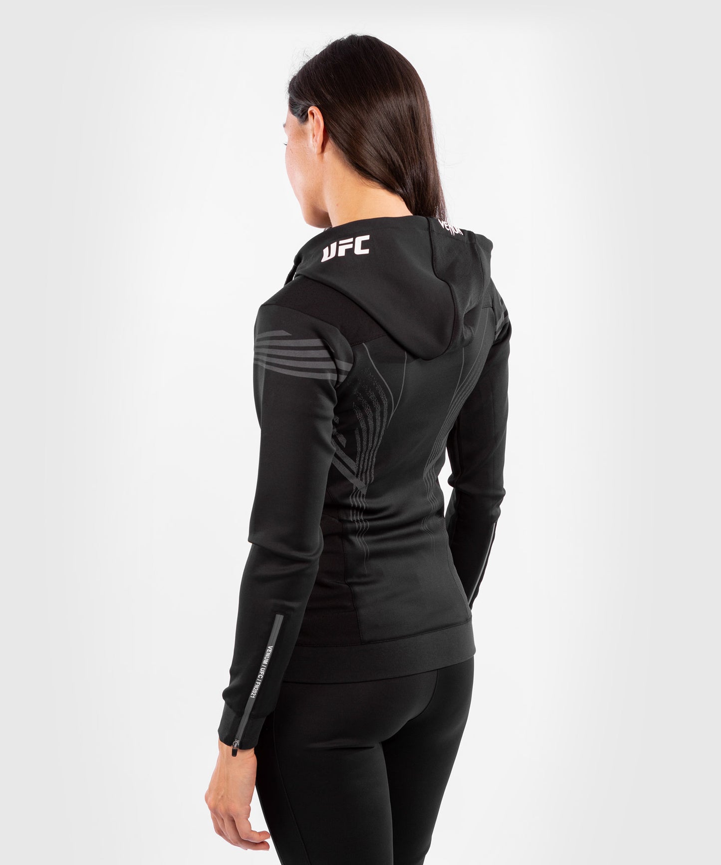 Sweatshirt à Capuche Femme UFC Venum Authentic Fight Night - Noir