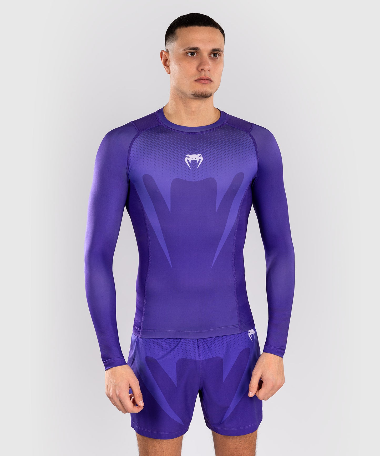 Venum No Gi Rashguards - Purple