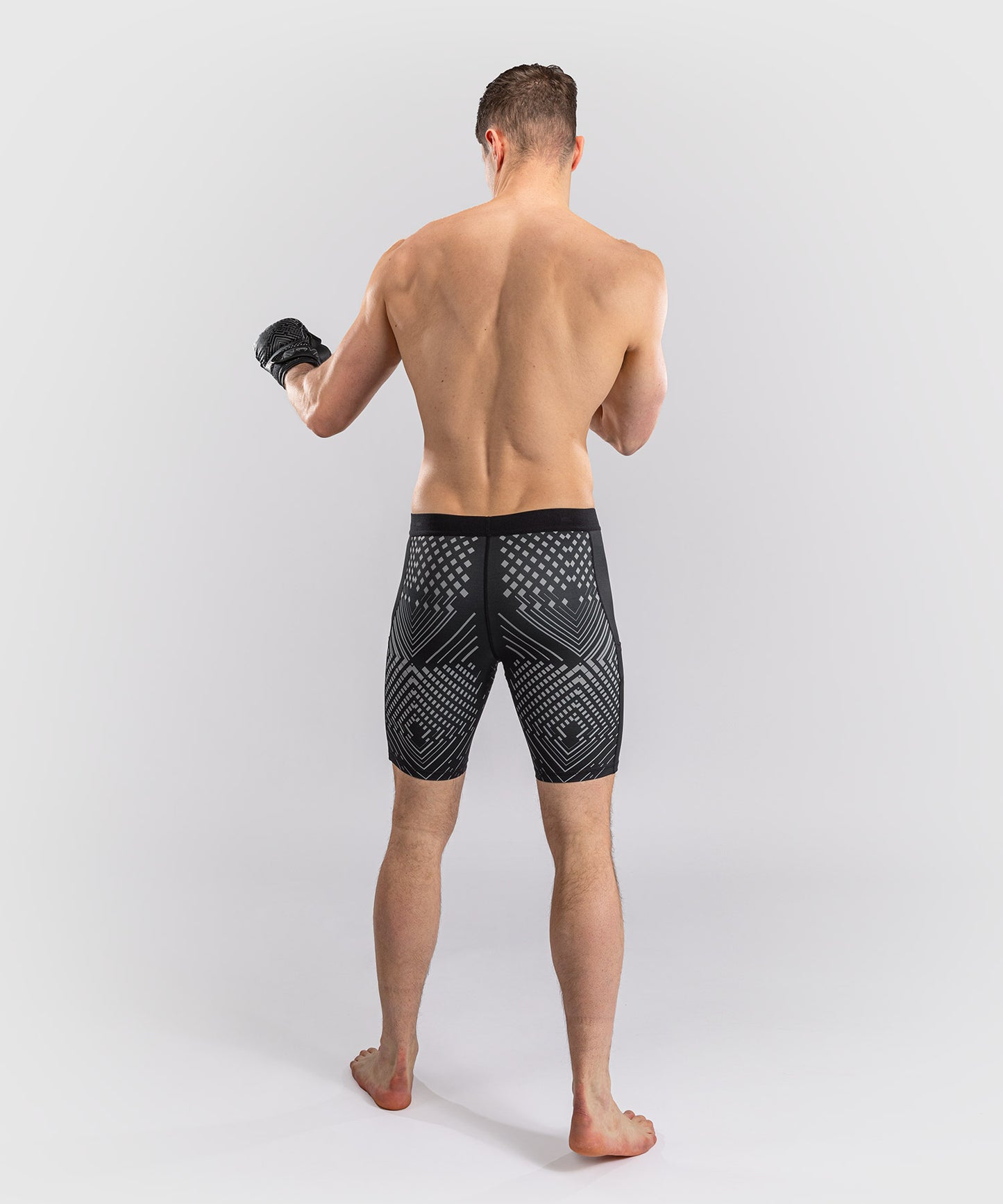 Venum Midnight Fury Pantaloncini a Compressione – Nero/Grigio/Argento