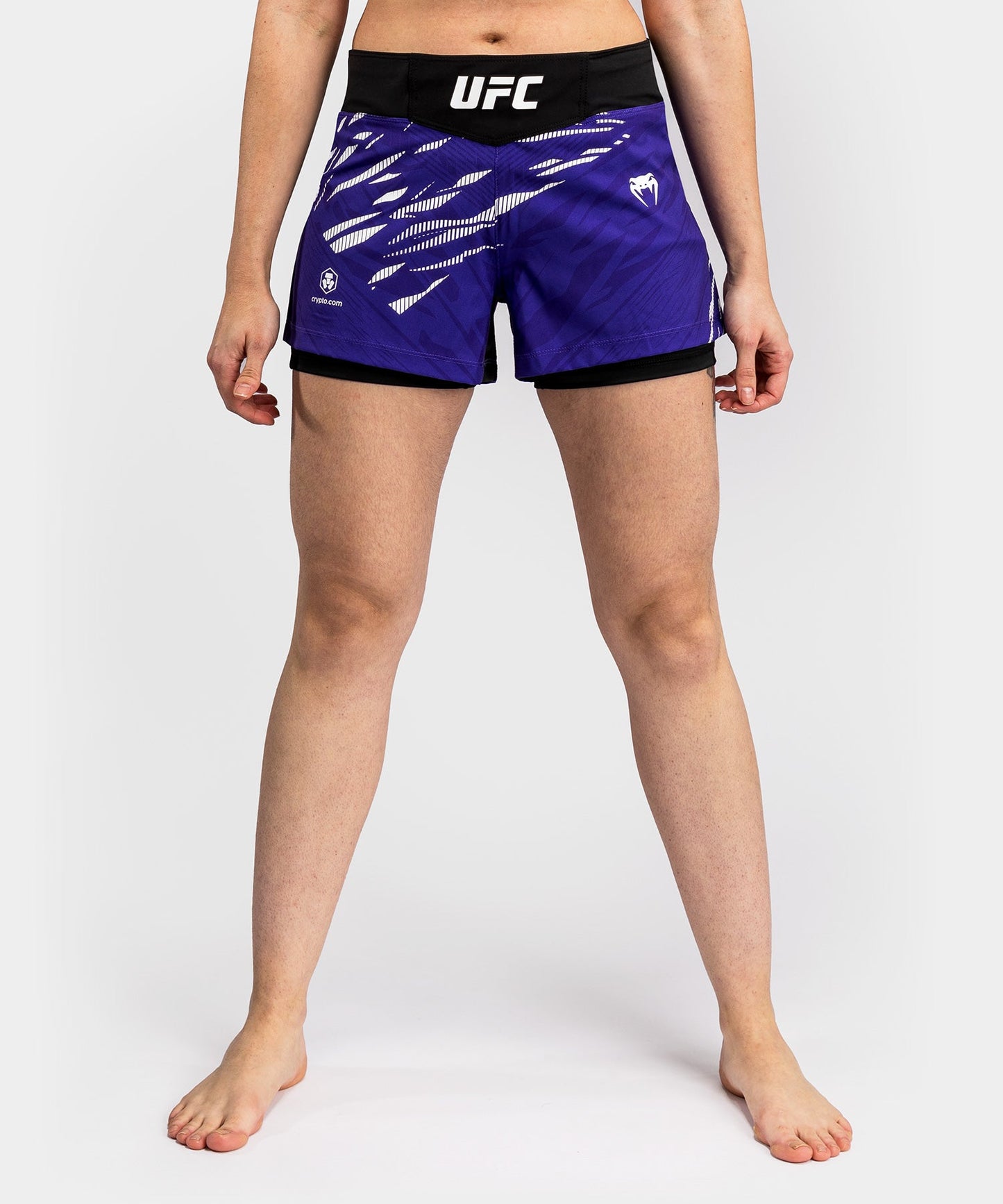 Women's UFC Fusion by Venum Authentic Fight Night Shorts - Purple