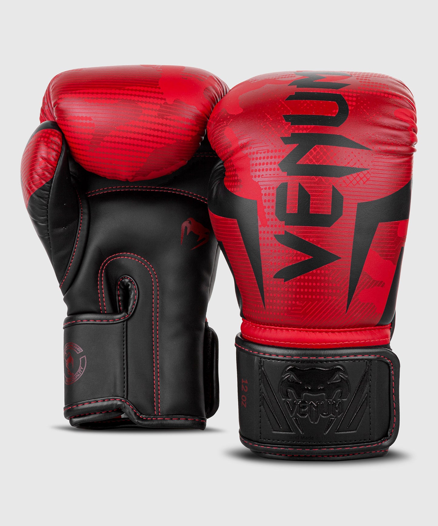 Gants de boxe Venum Elite – Rouge/Camo