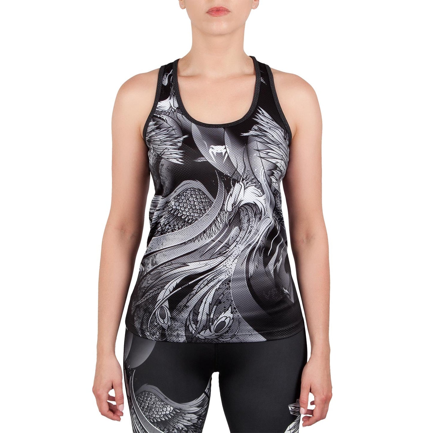 Venum Phoenix Women's Tank Top - Black/White