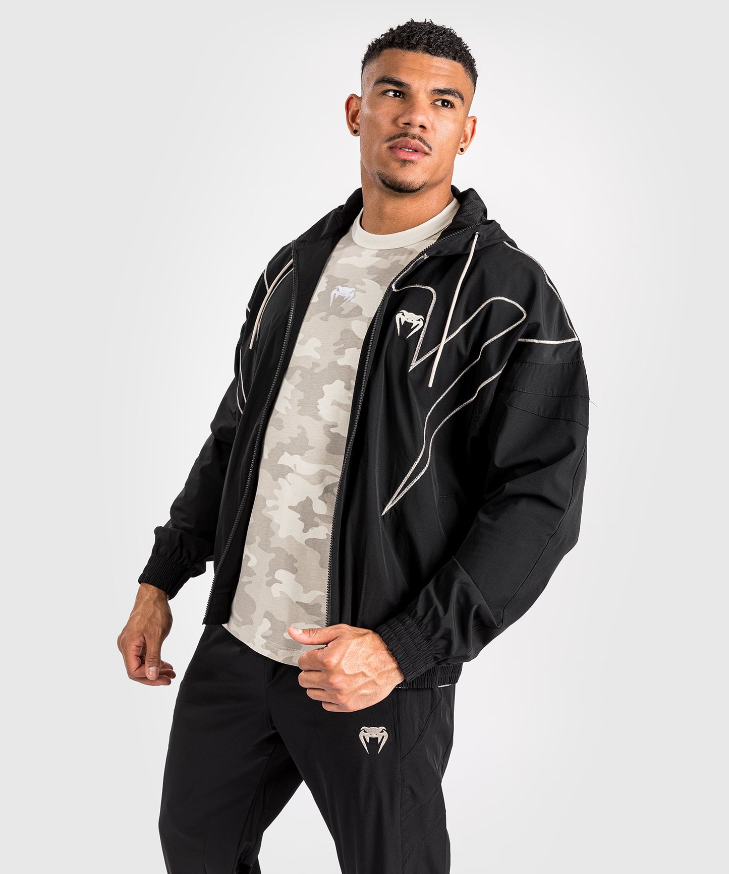 Venum Attack 90 sweat jacket - Black/White