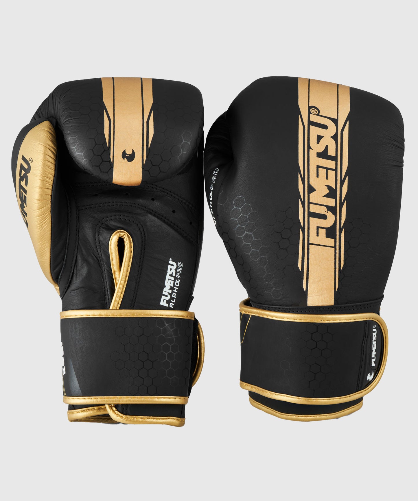 Gants de Boxe Alpha Pro Fumetsu - Noir/Or