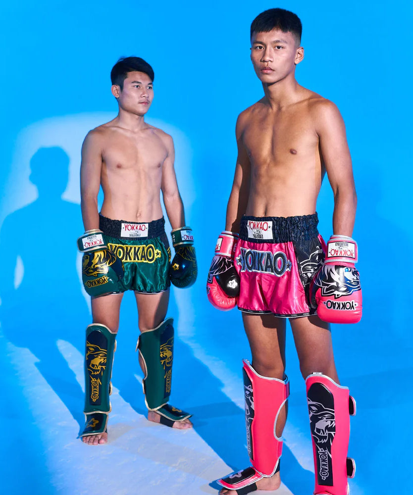 Yokkao Original Oro Muay Thai Shorts - Green