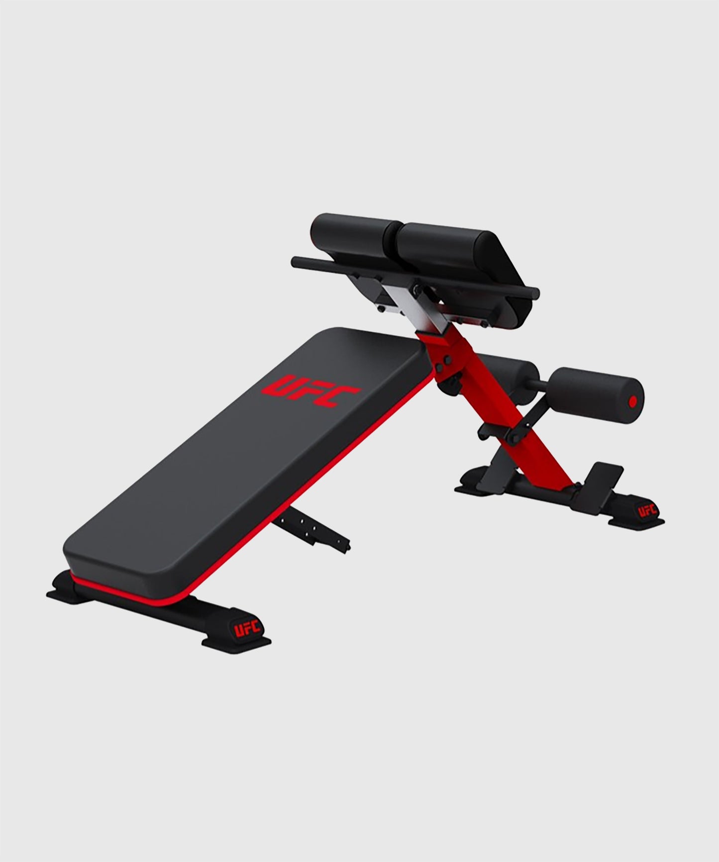 Banc d'Extension Abdominale - Hyper Dorsale UFC - Noir/Rouge