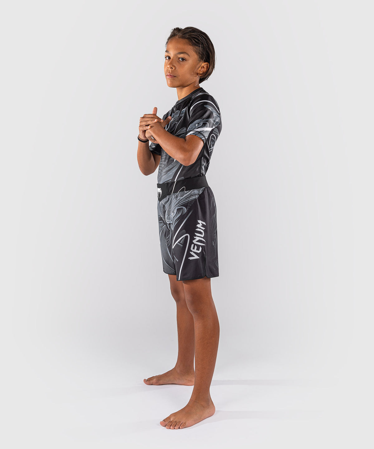 Short de Combat Pour Enfant Venum Crimson Viper 2.0 - Noir/Gris