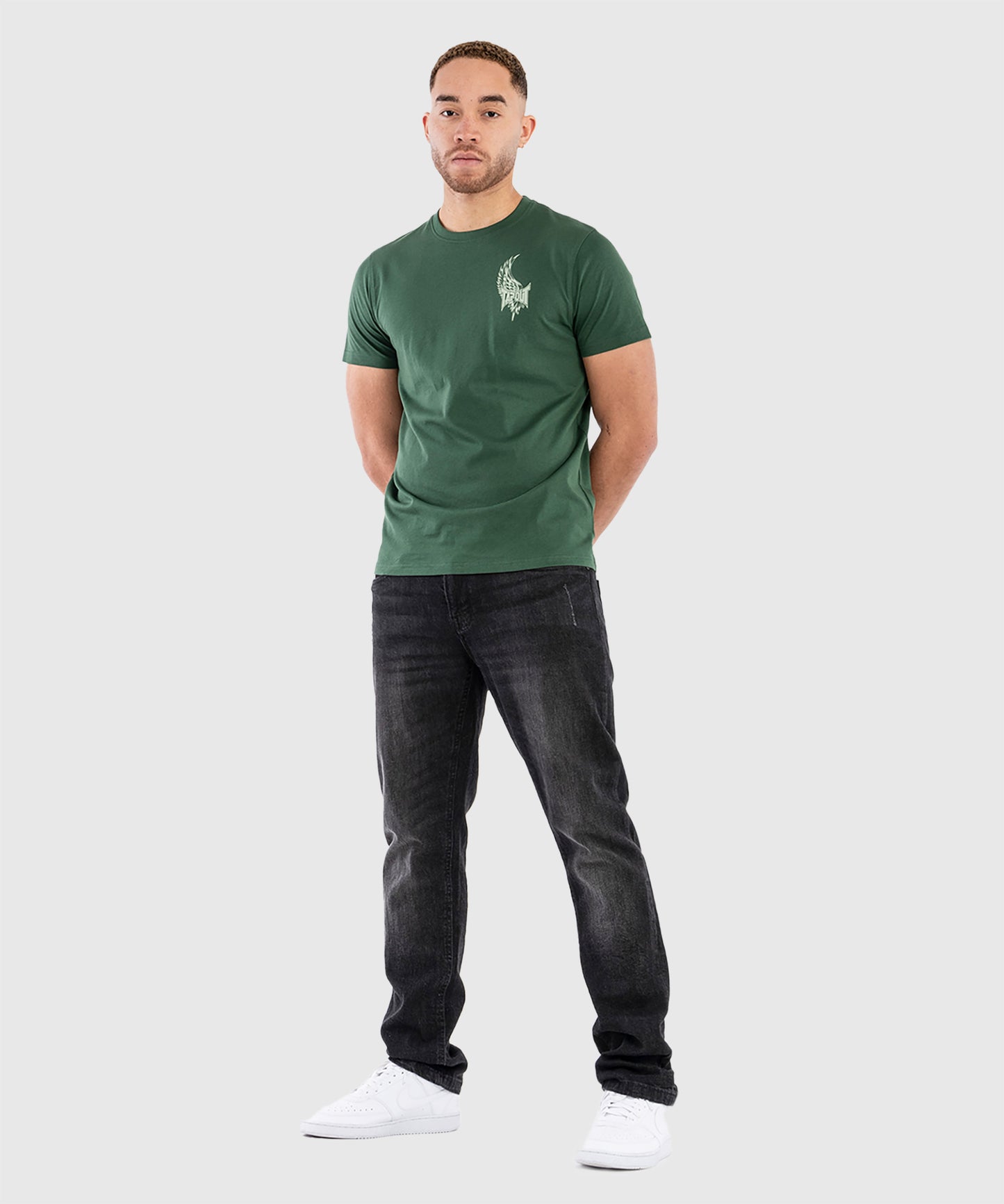 T-shirt Tapout Mask - Vert