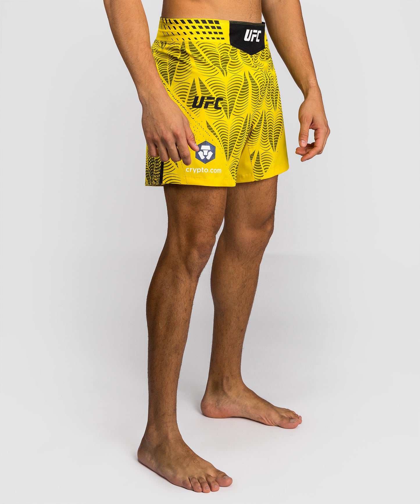 Short de combat coupe courte Homme UFC Zenith by Venum Authentic Fight Night - Jaune