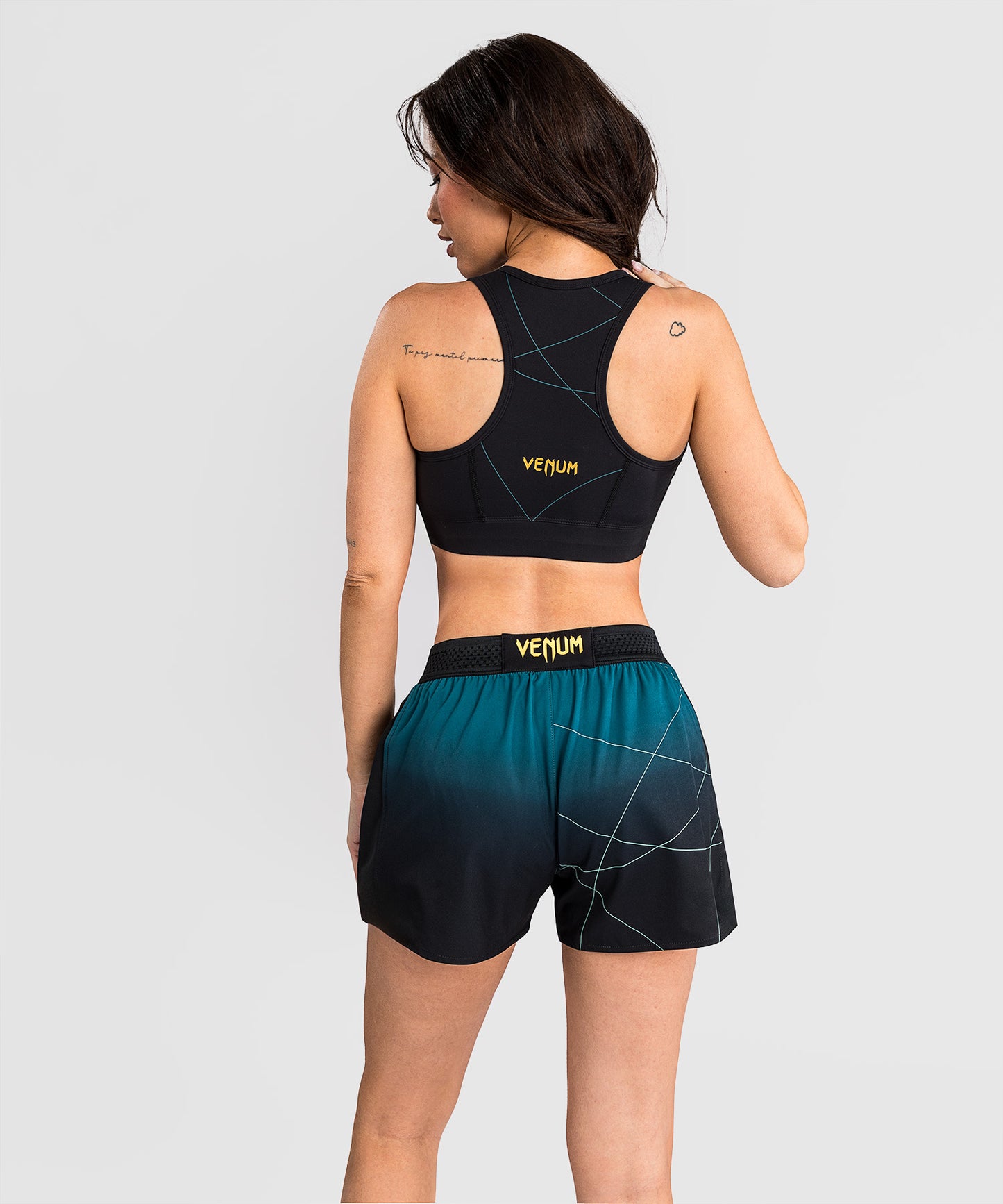 Venum Tactical XT Sports Bra - Black/Forest Green