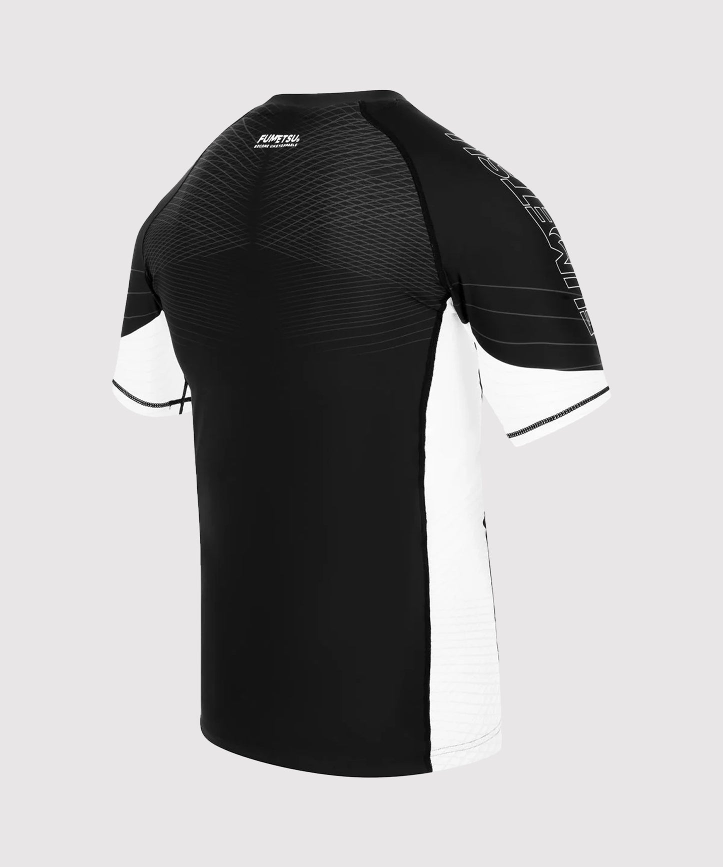 Rashguard À Manches Courtes Fumetsu Competitor Mk2 - Noir/Blanc