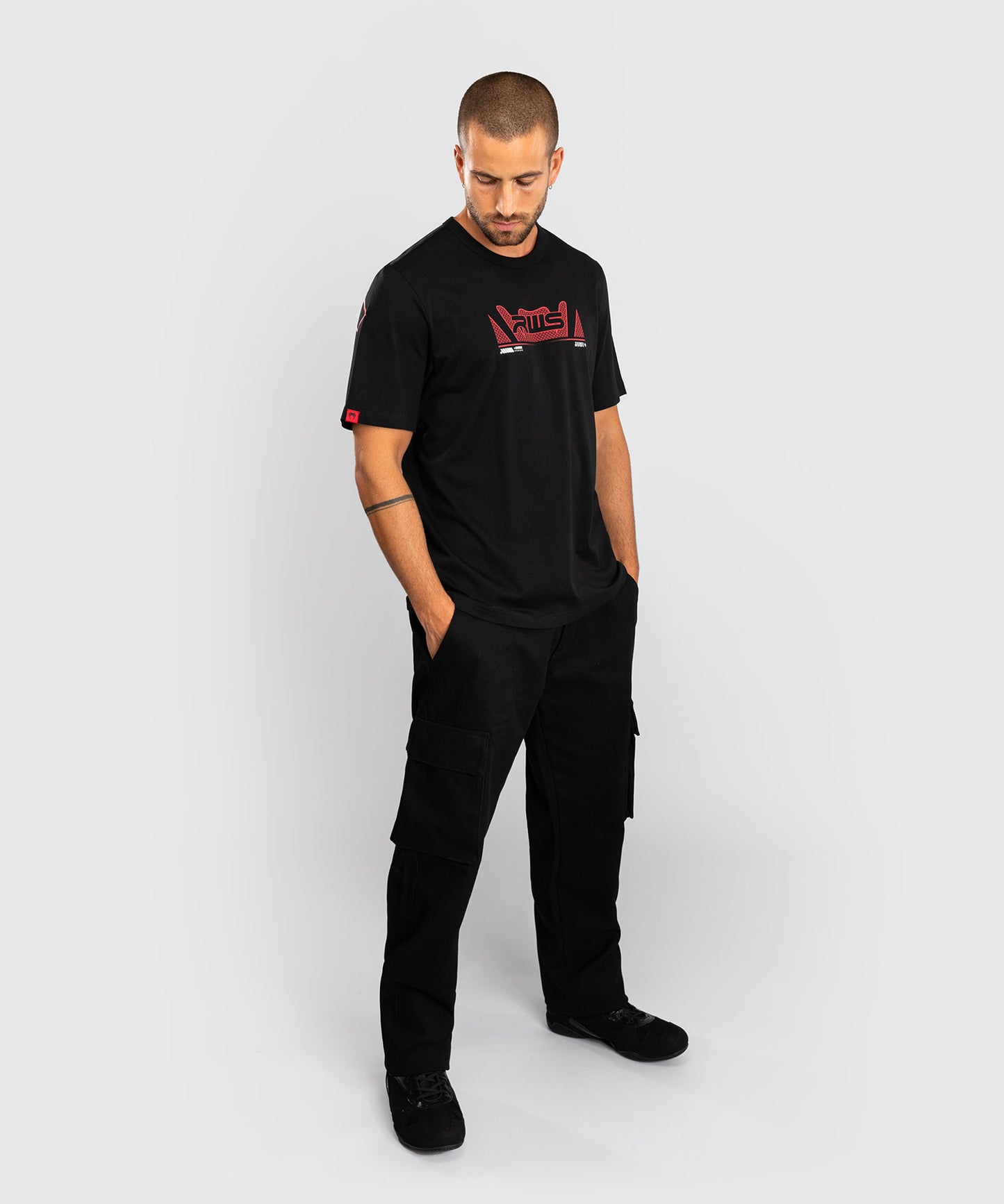 T-shirt Venum x RWS 2.0 – Noir/Rouge