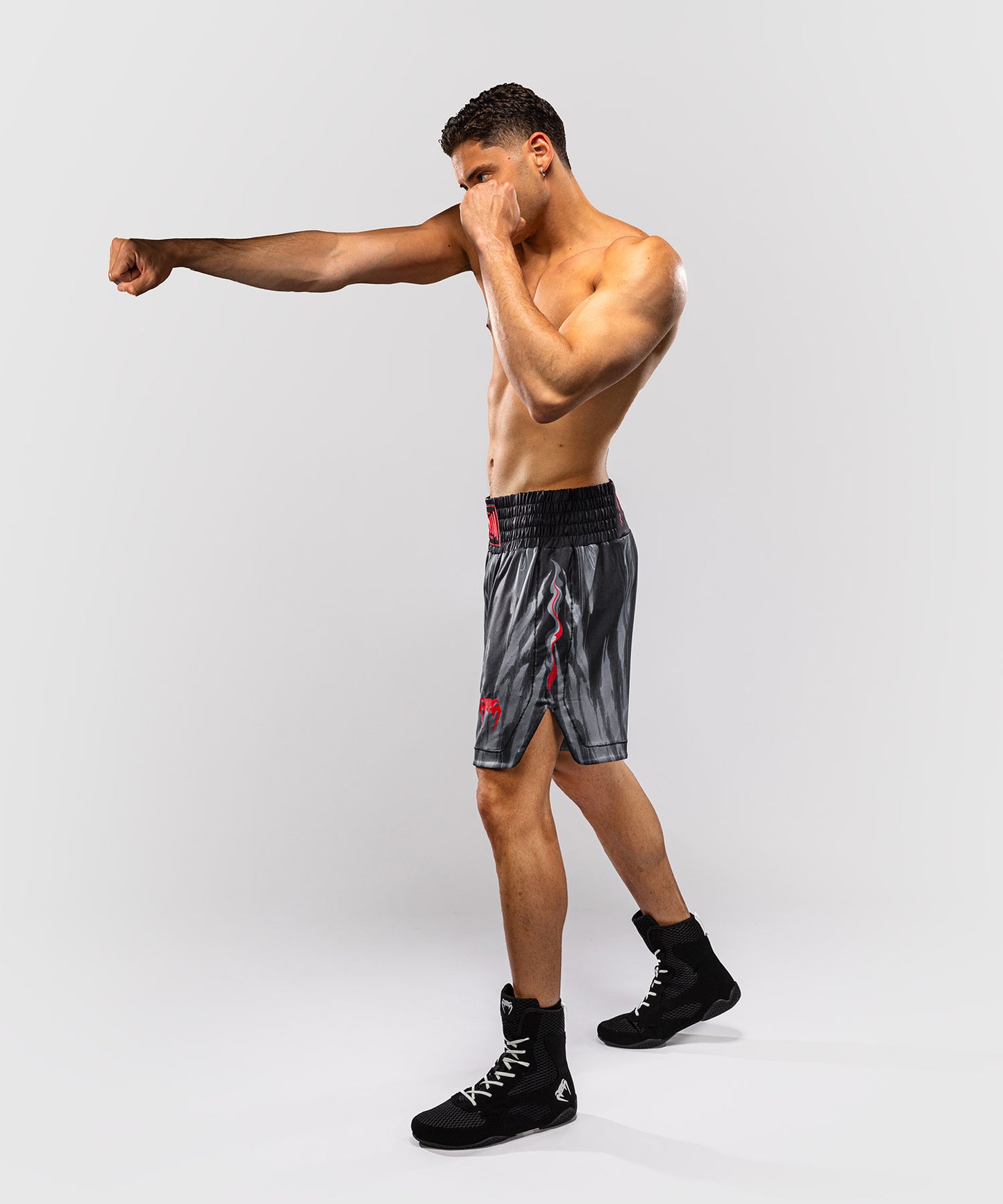 Venum Demon Pantaloncini da Boxe - Nero/Grigio