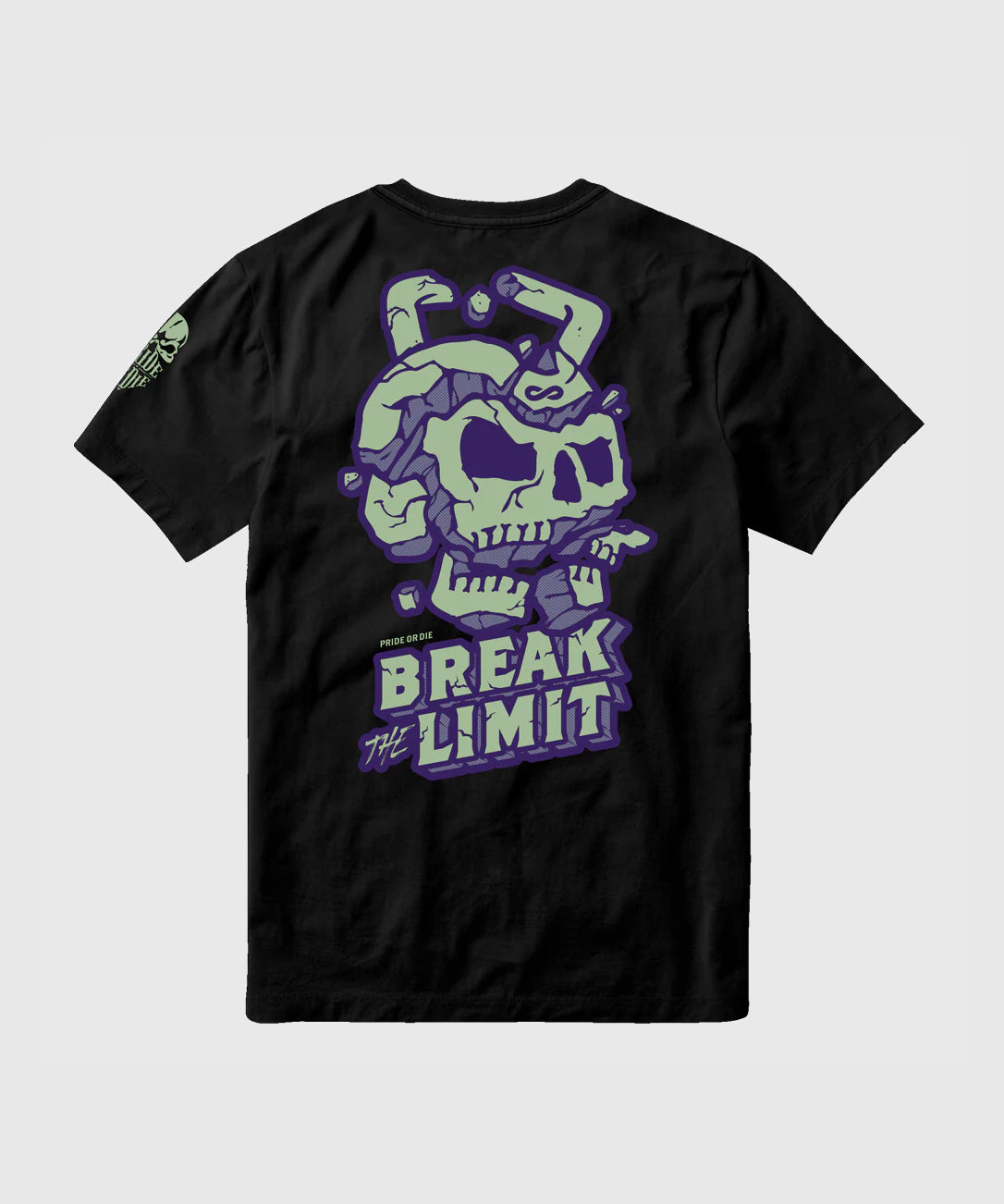 T-Shirt Pride Or Die Break The Limit - Noir