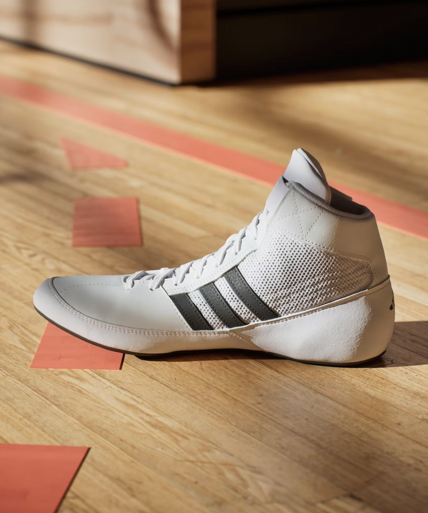 Adidas Havoc Wrestling Shoes - White/Black