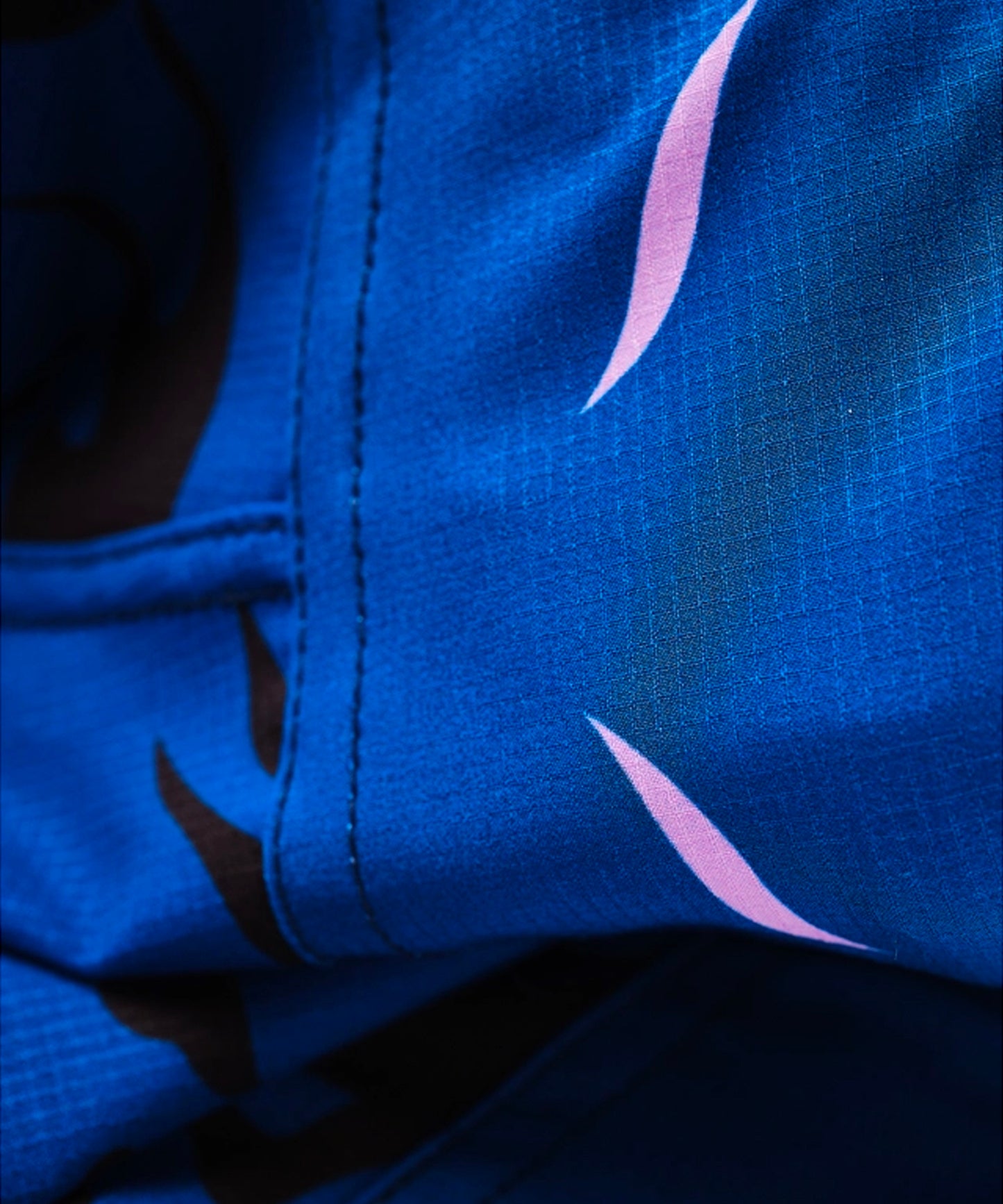 Fightshort Elion X Naruto - Sasuke - Bleu