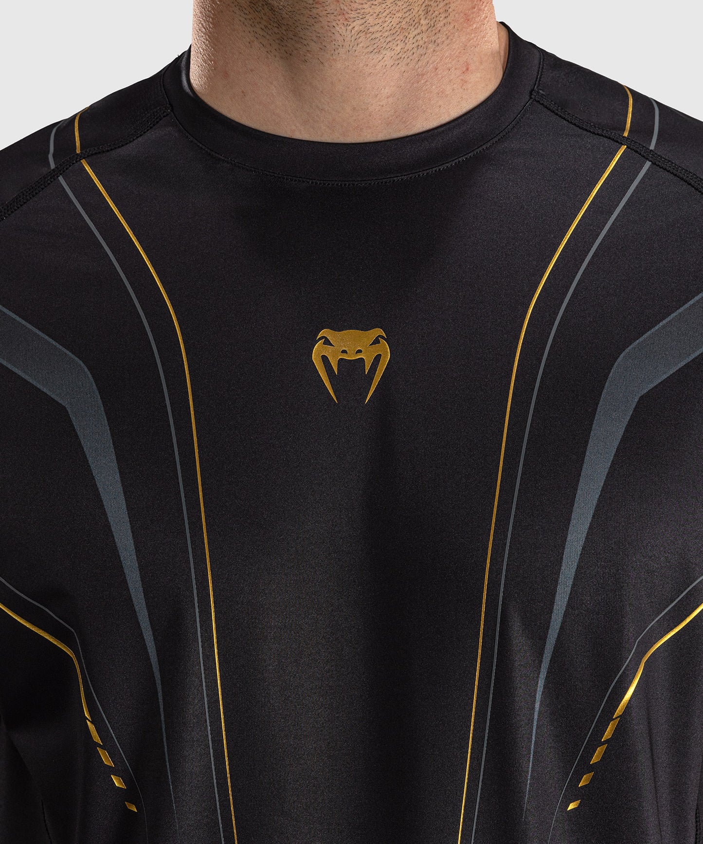 T-shirt Dry Tech Venum Streamline – Noir/Or